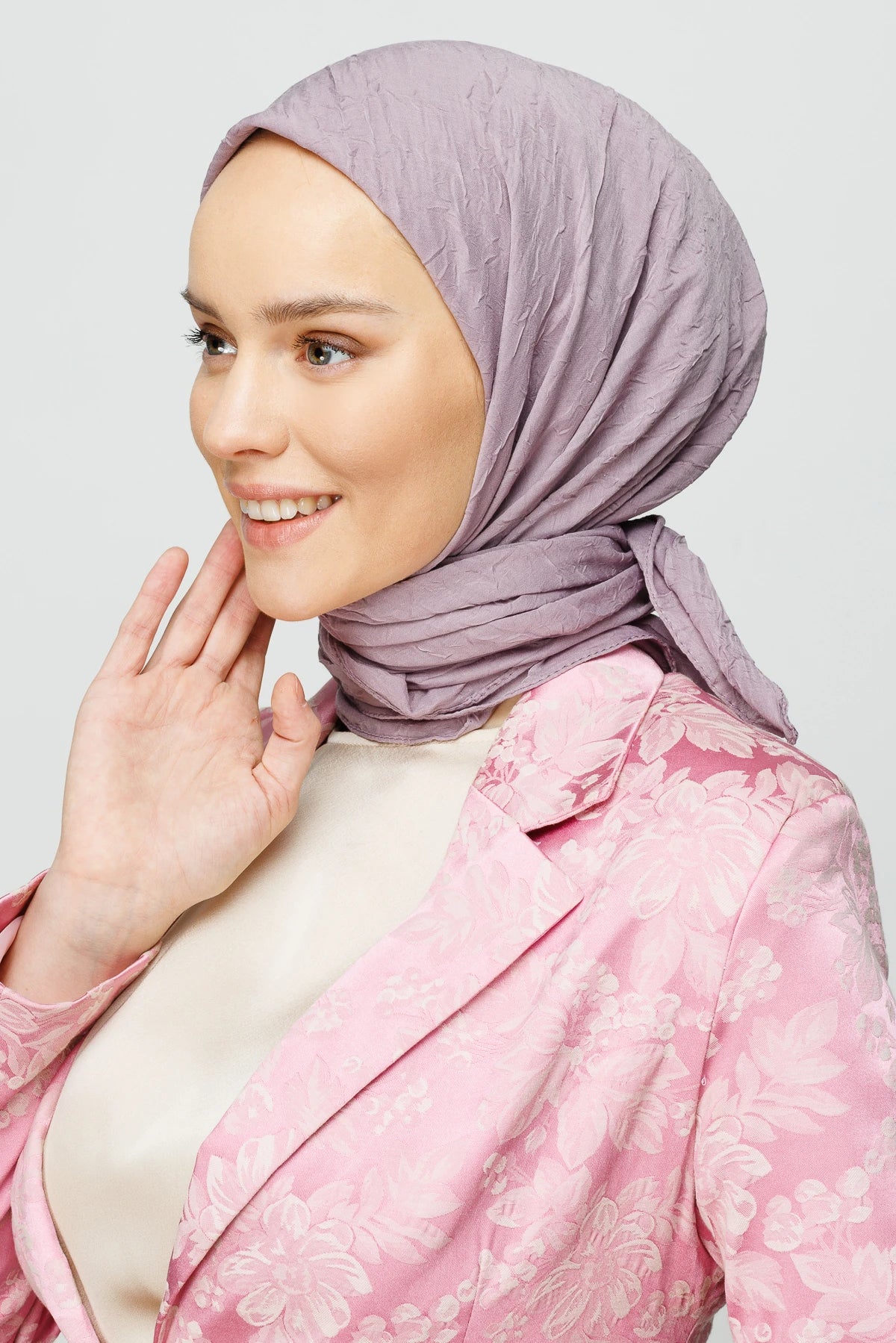 Bamboo Scarf - Lavender Grey