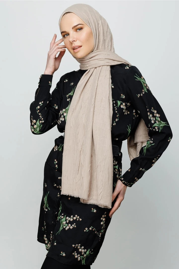 Bamboo Shawl - Ivory
