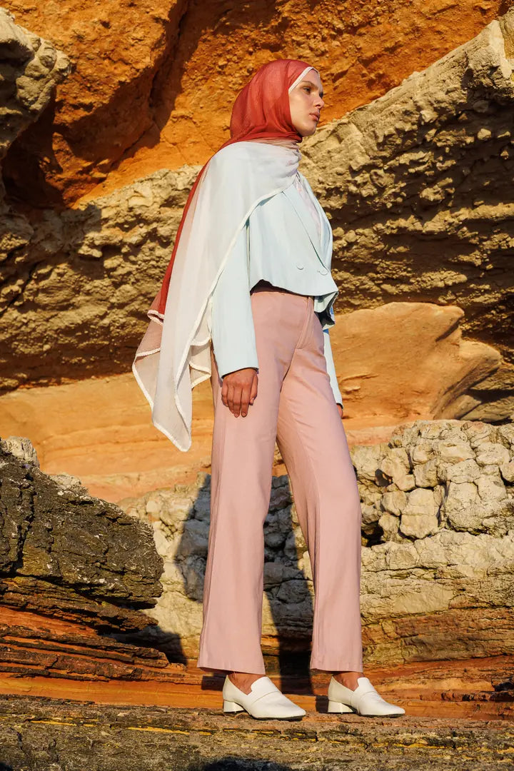 Gradient Muslin Shawl