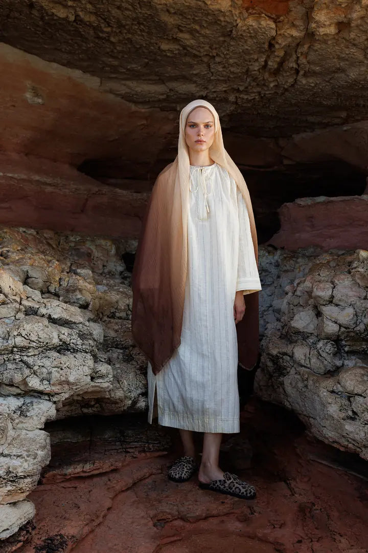 Gradient Muslin Shawl