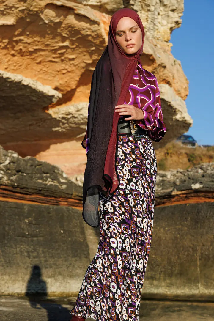 Gradient Muslin Shawl