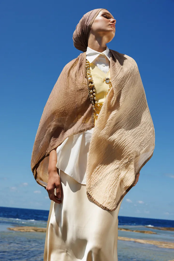 Gradient Muslin Shawl