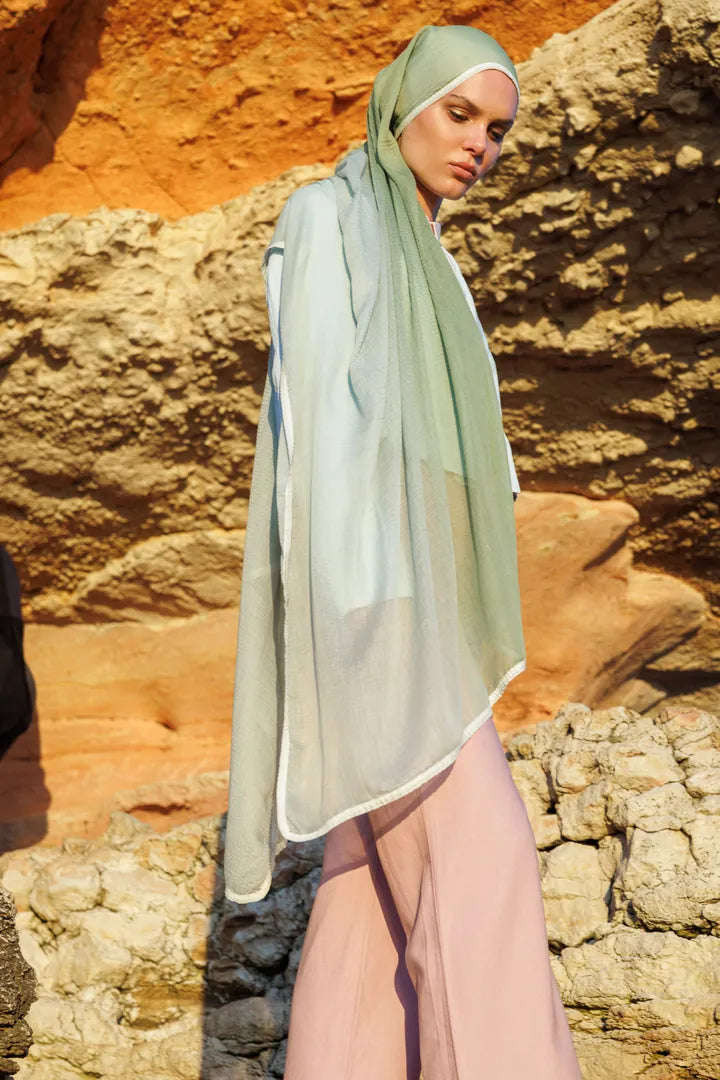 Gradient Muslin Shawl