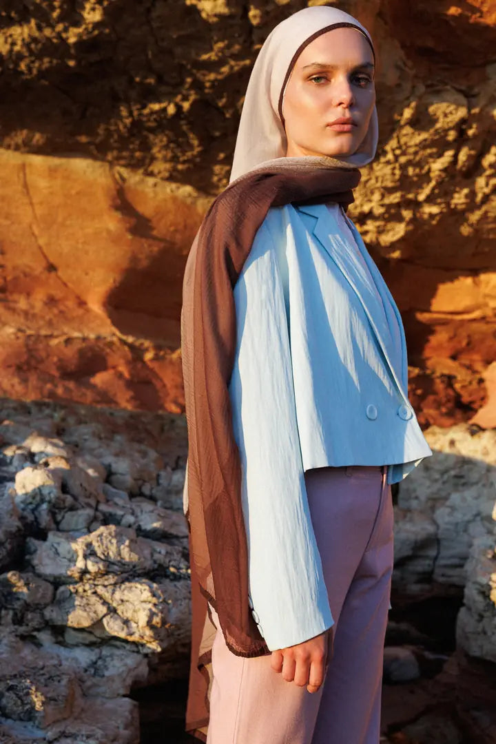 Gradient Muslin Shawl