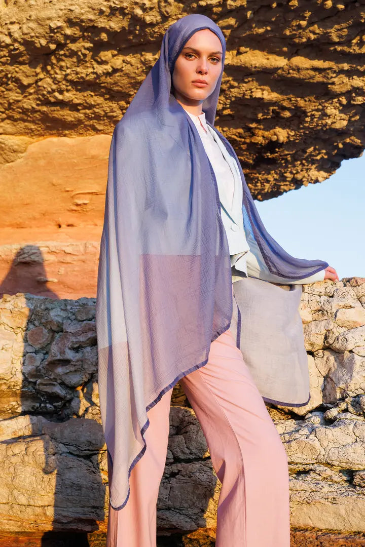 Gradient Muslin Shawl
