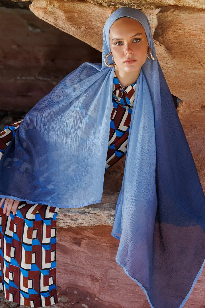 Gradient Muslin Shawl