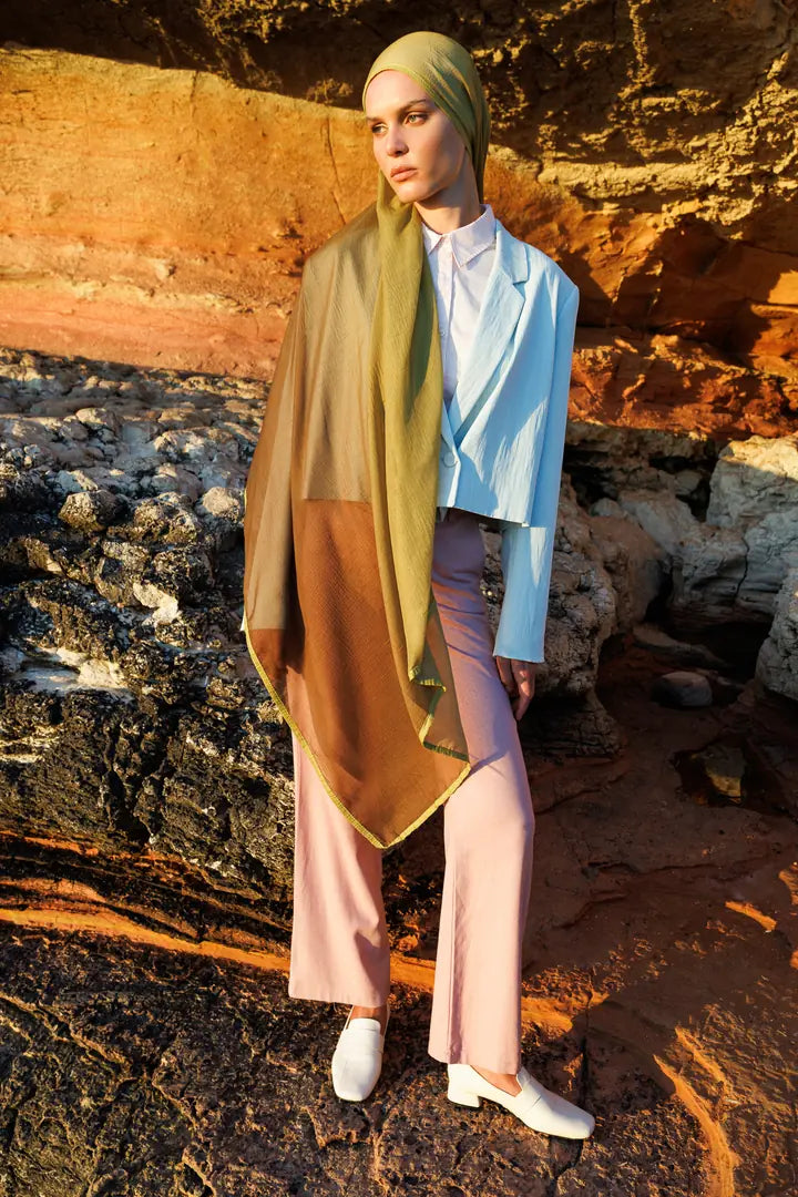 Gradient Muslin Shawl