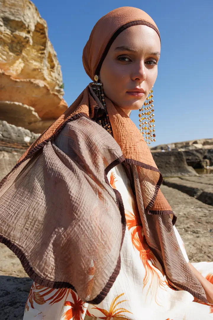 Gradient Muslin Shawl