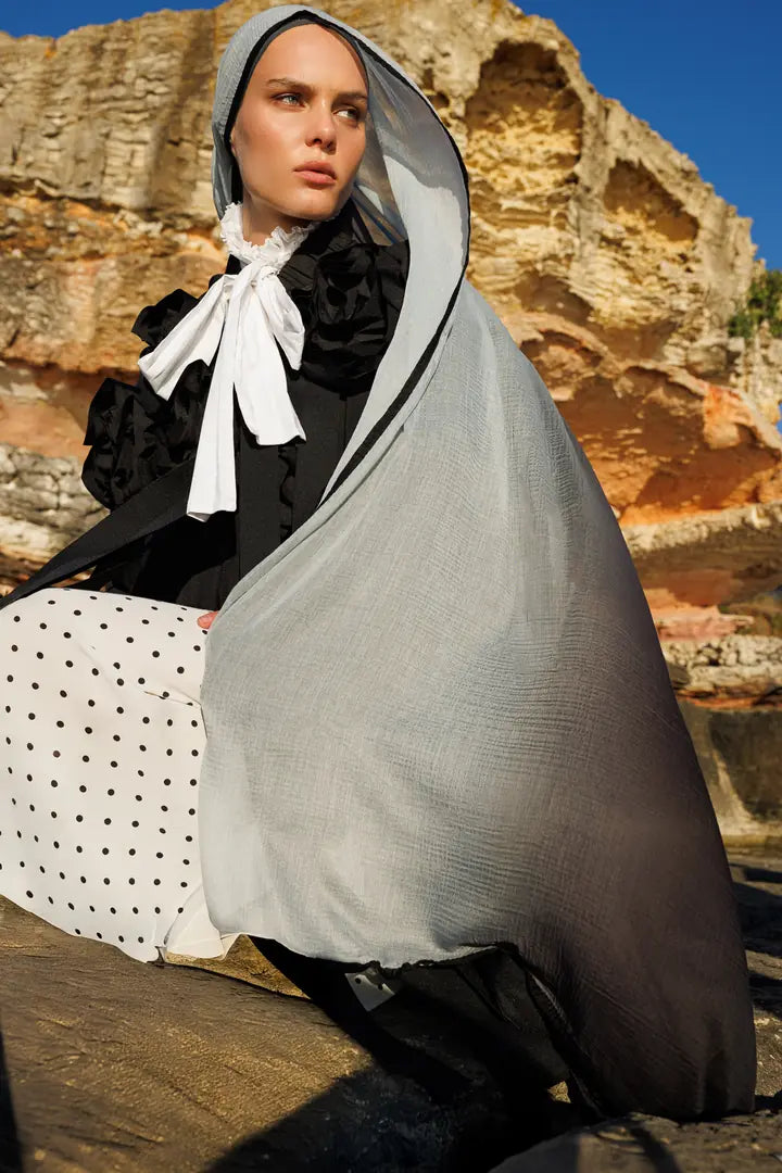 Gradient Muslin Shawl