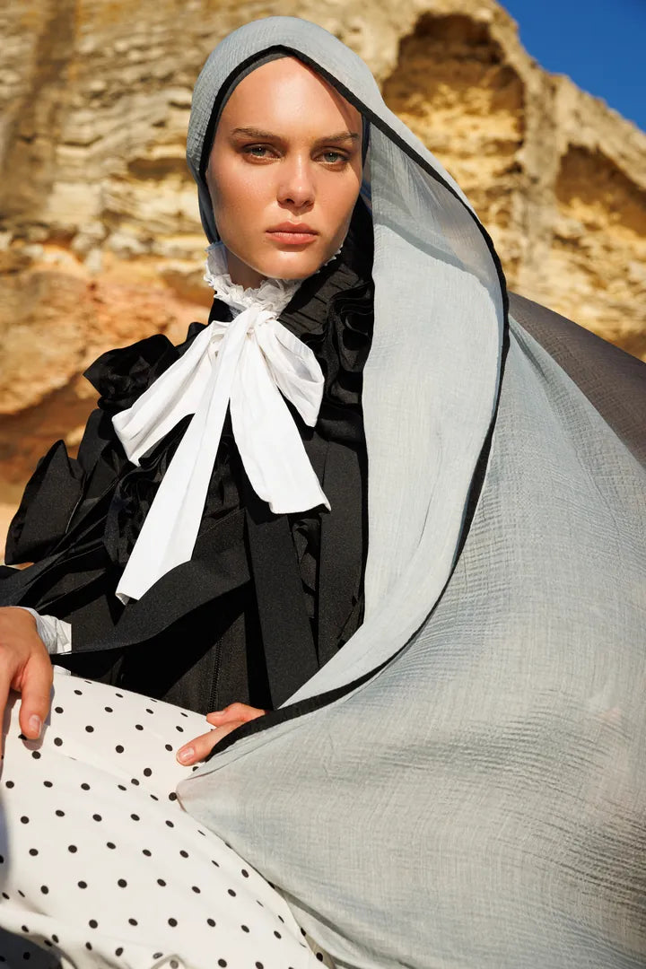 Gradient Muslin Shawl