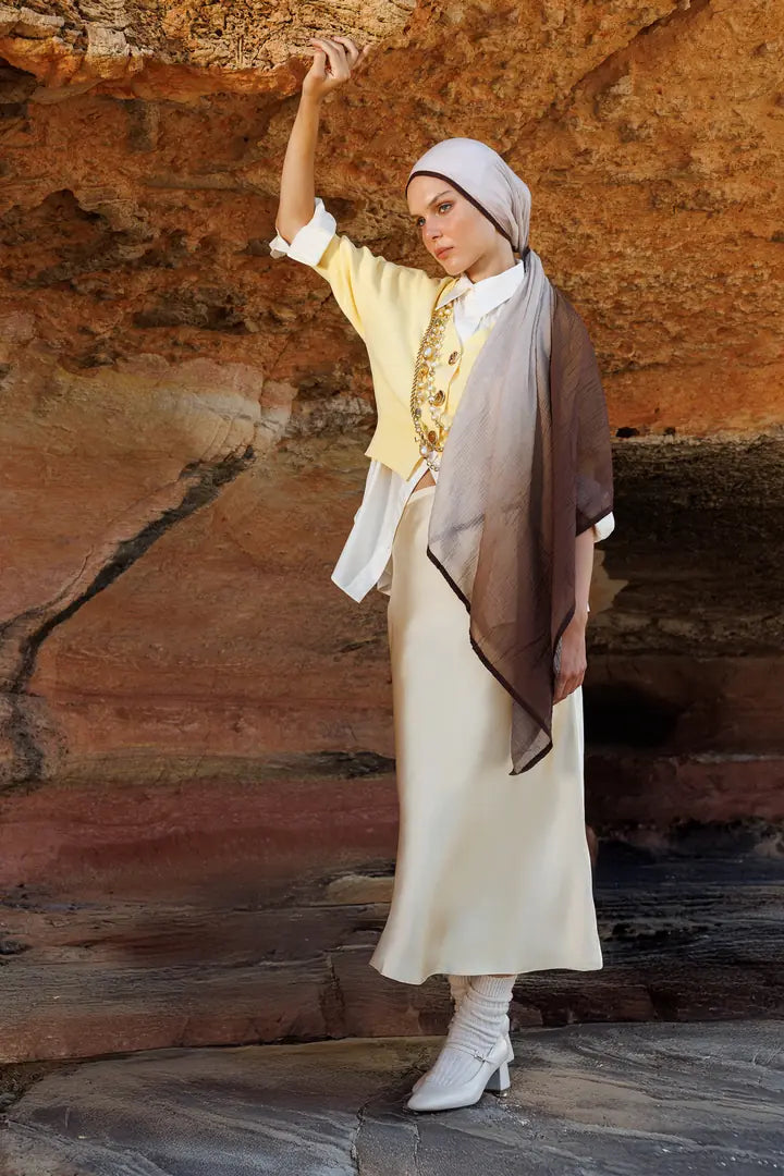 Gradient Muslin Shawl