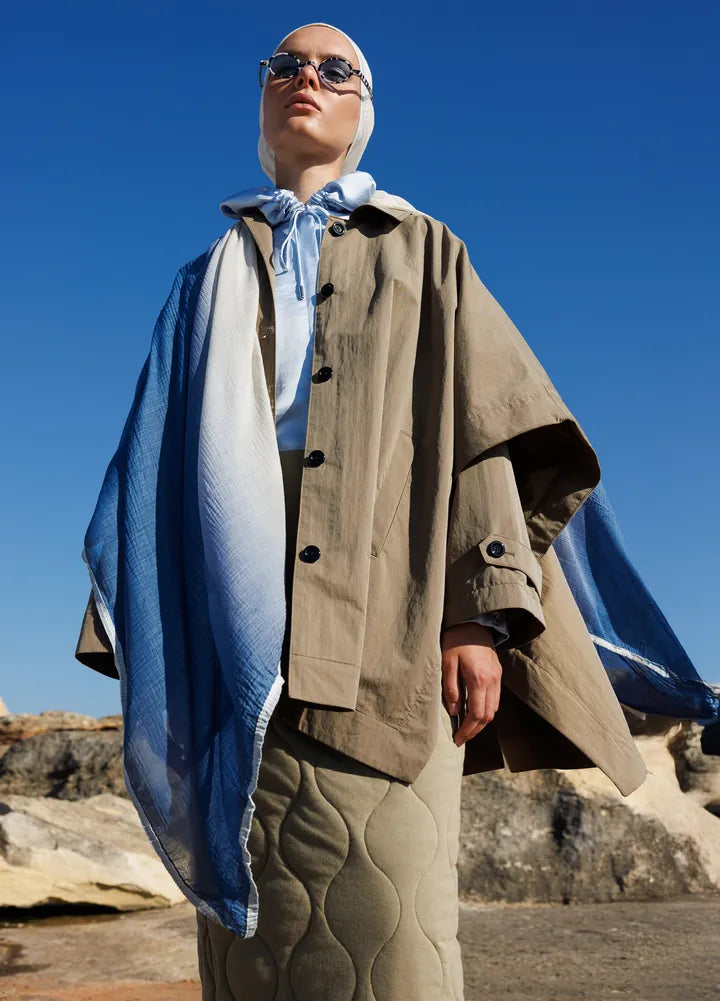 Gradient Muslin Shawl
