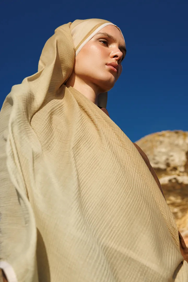 Gradient Muslin Shawl