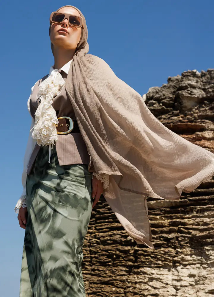 Gradient Muslin Shawl