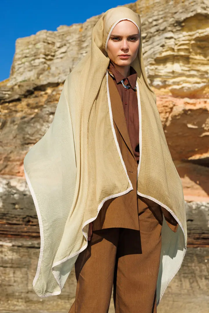 Gradient Muslin Shawl