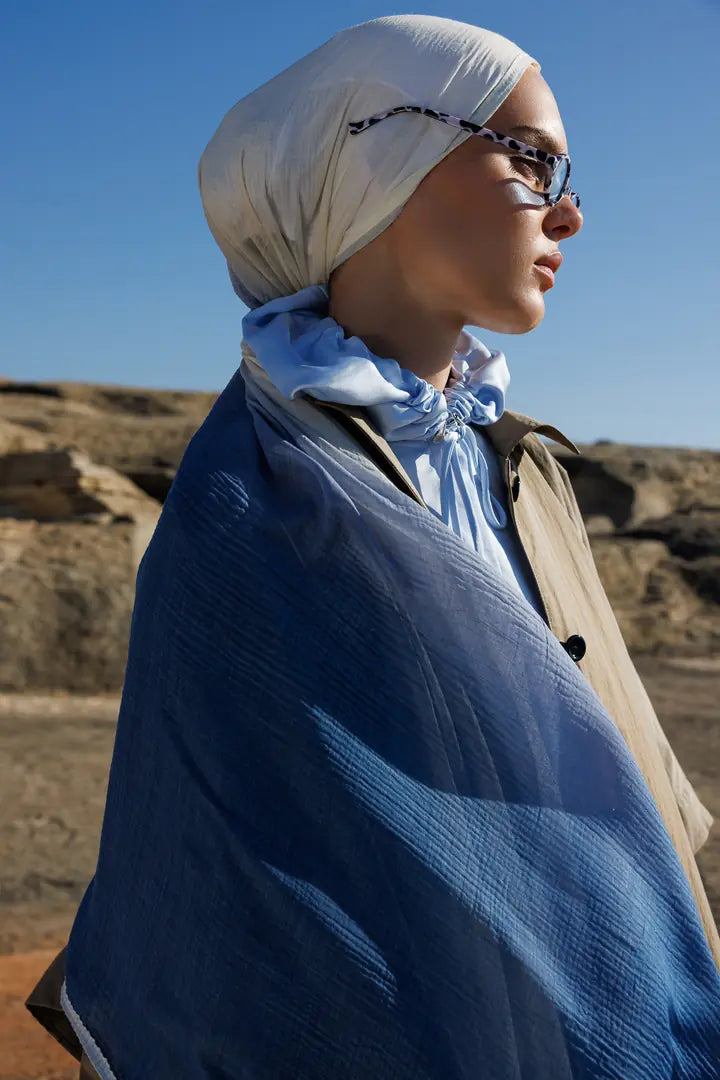 Gradient Muslin Shawl