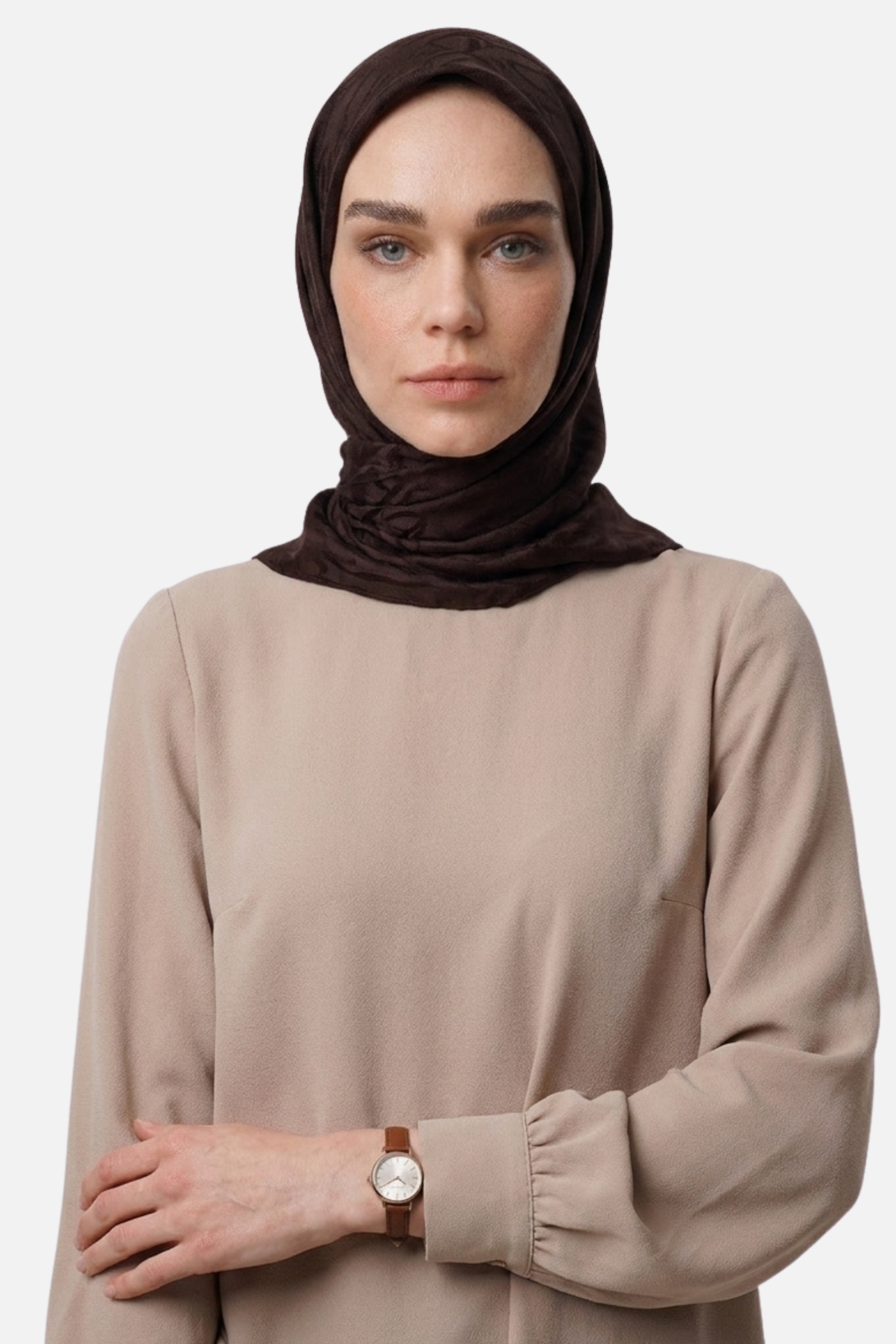 Chain Pattern Ayrobin Jacquard Scarf