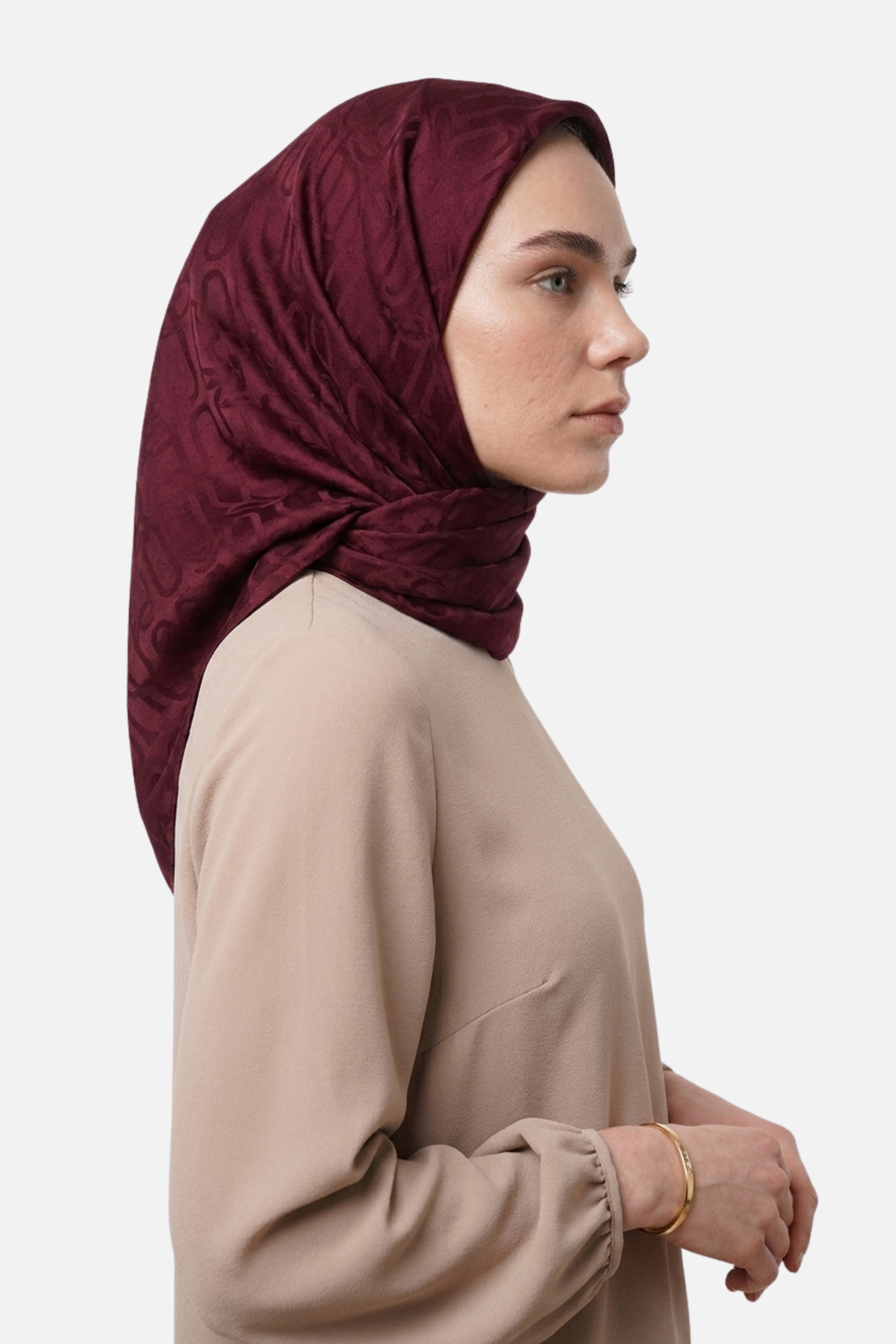 Chain Pattern Ayrobin Jacquard Scarf
