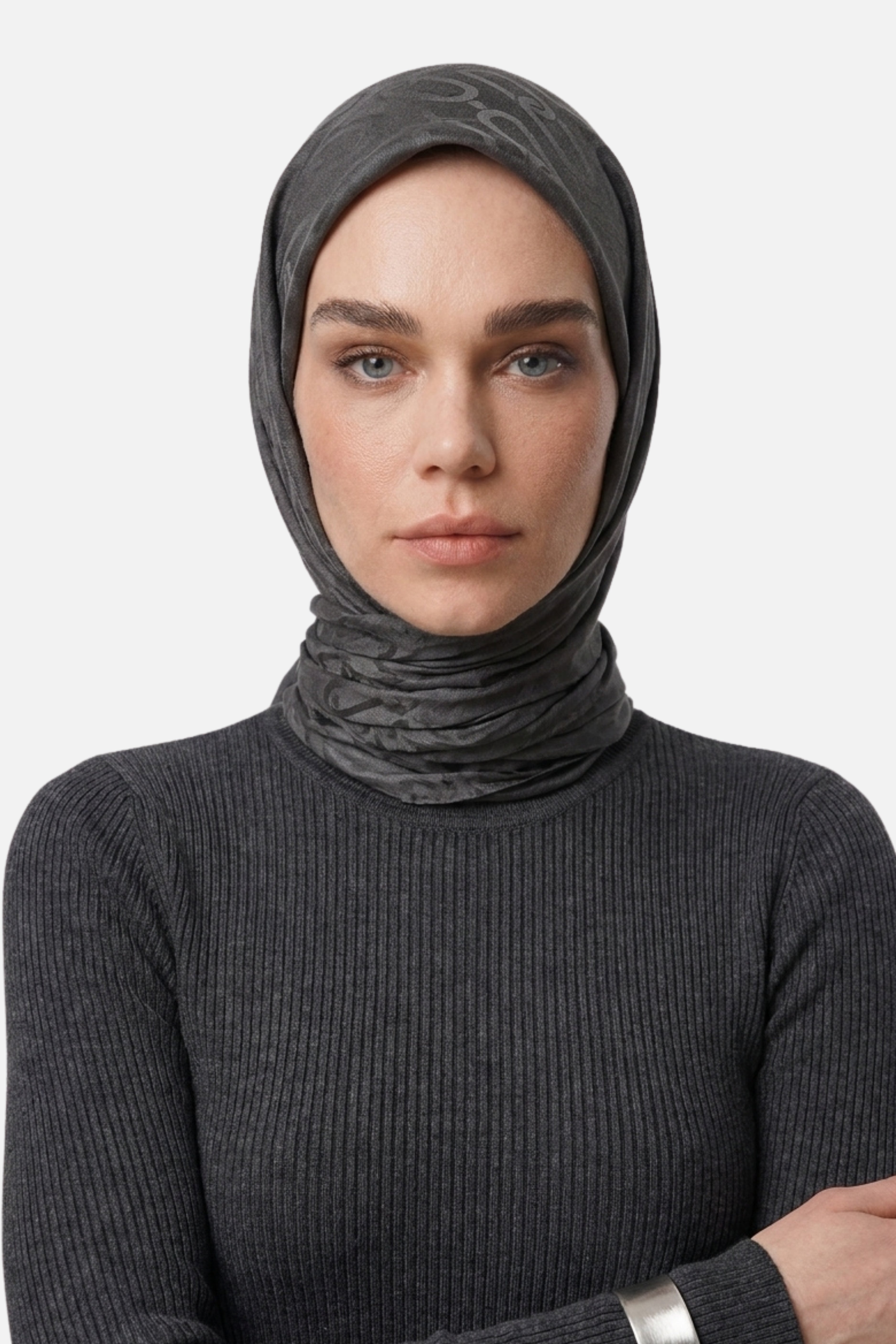 Chain Pattern Ayrobin Jacquard Scarf