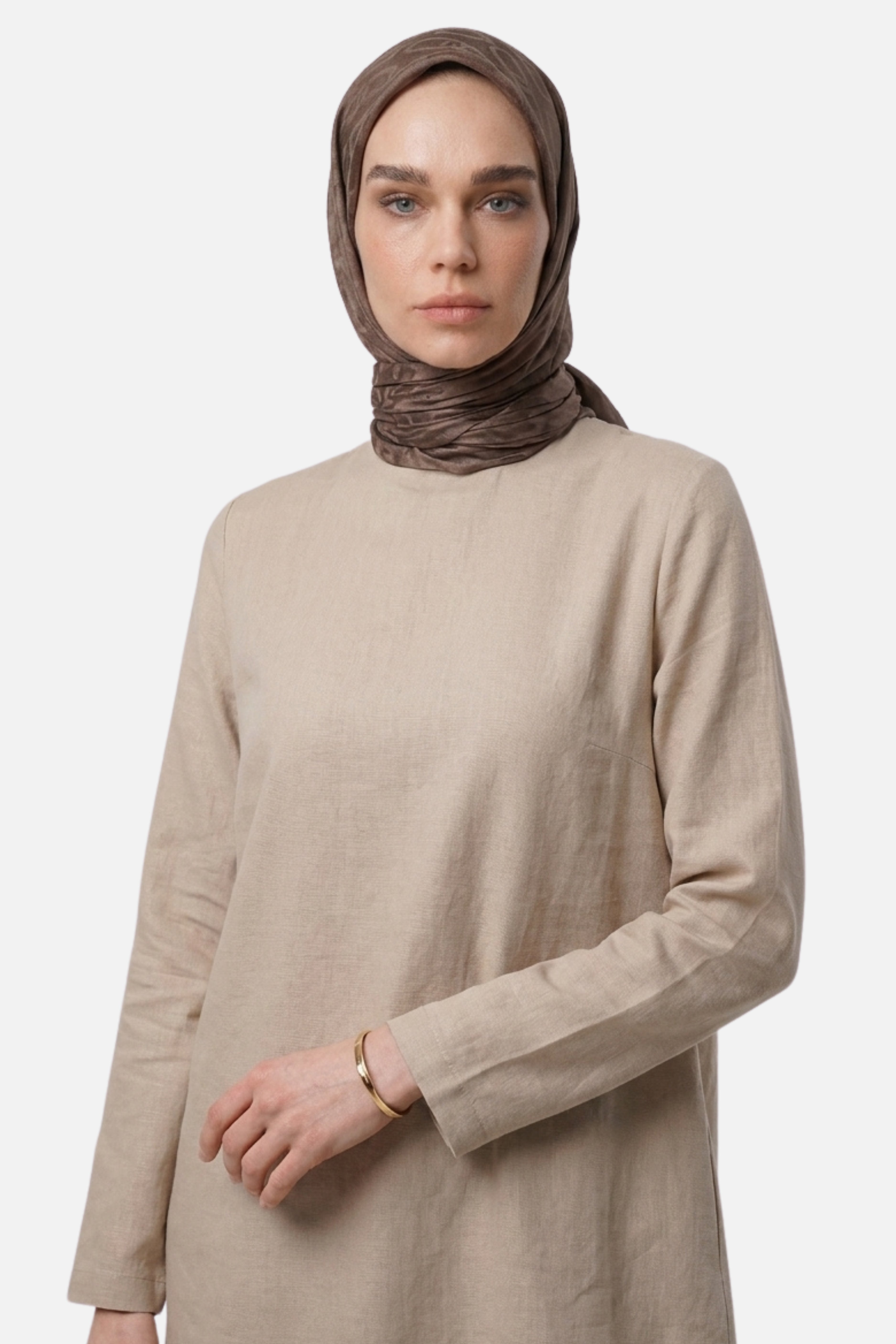 Chain Pattern Ayrobin Jacquard Scarf