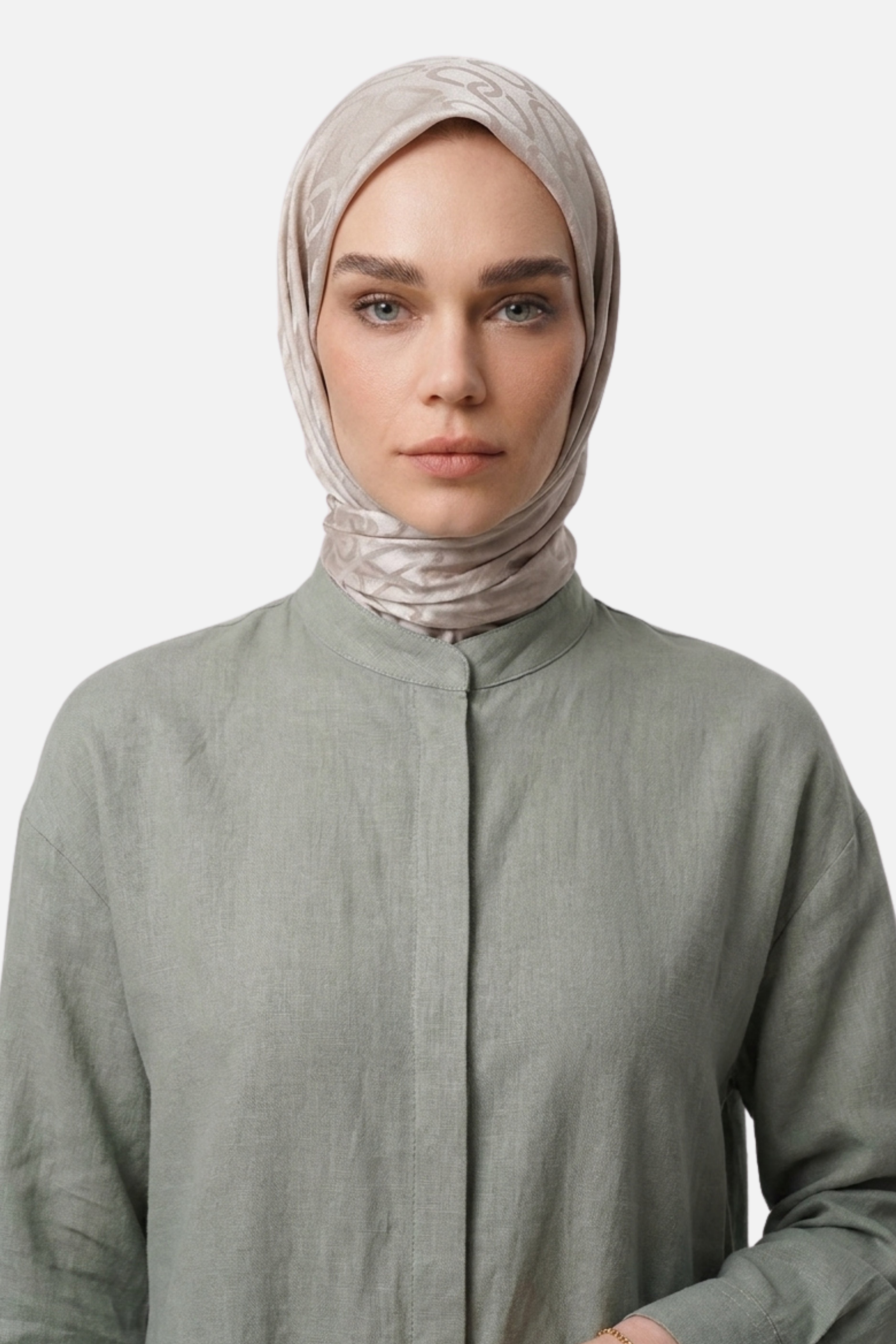 Chain Pattern Ayrobin Jacquard Scarf