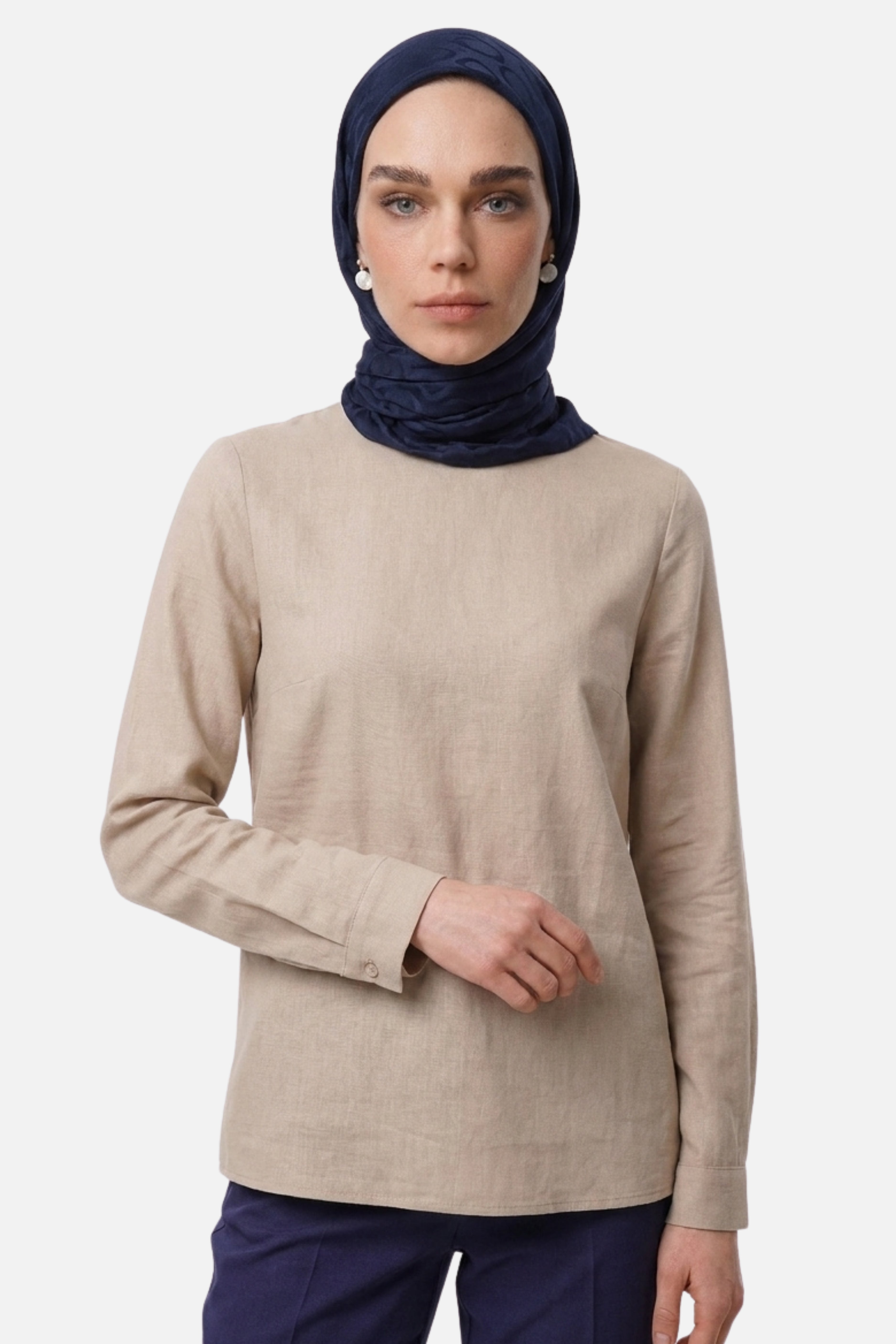Chain Pattern Ayrobin Jacquard Scarf