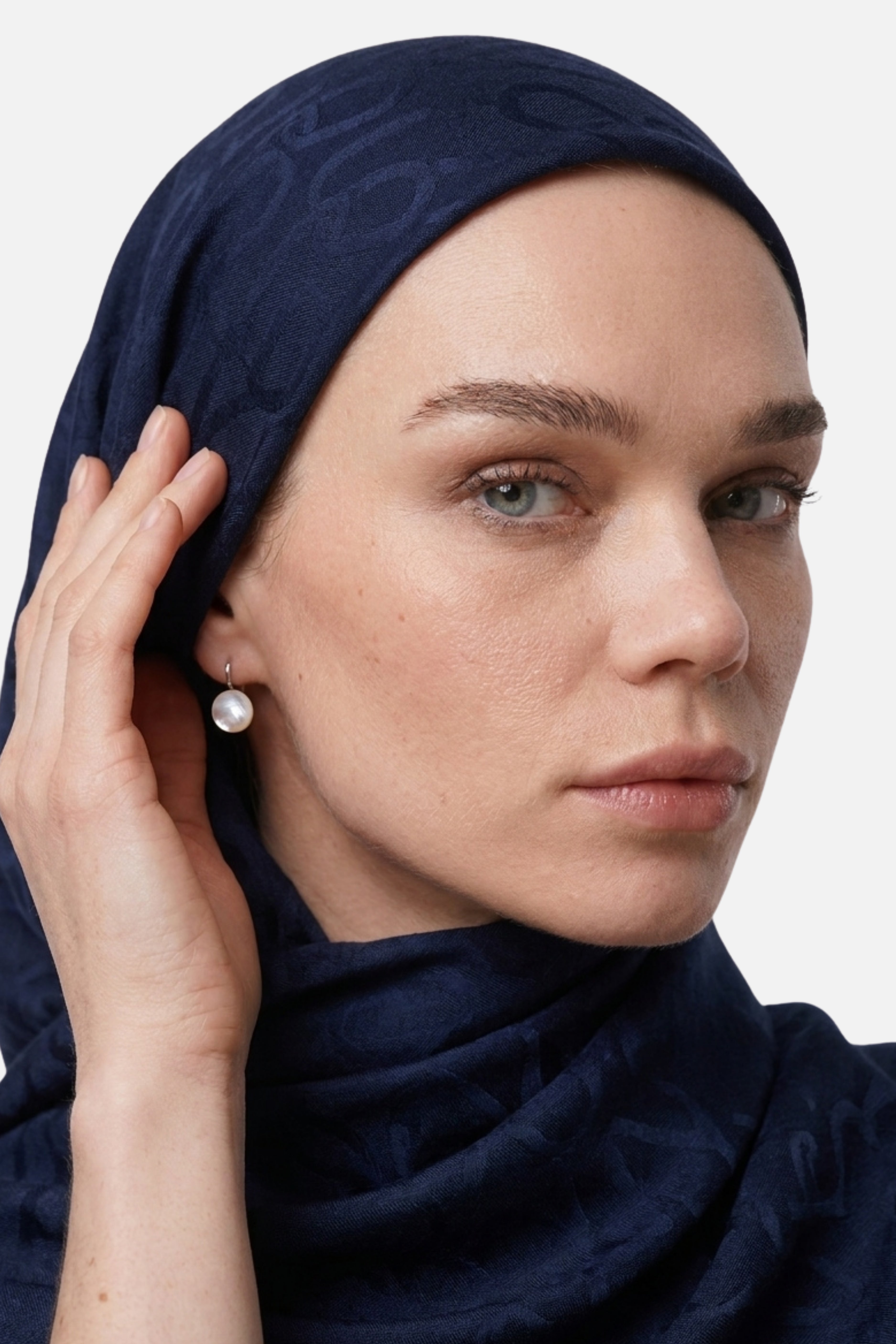 Chain Pattern Ayrobin Jacquard Scarf