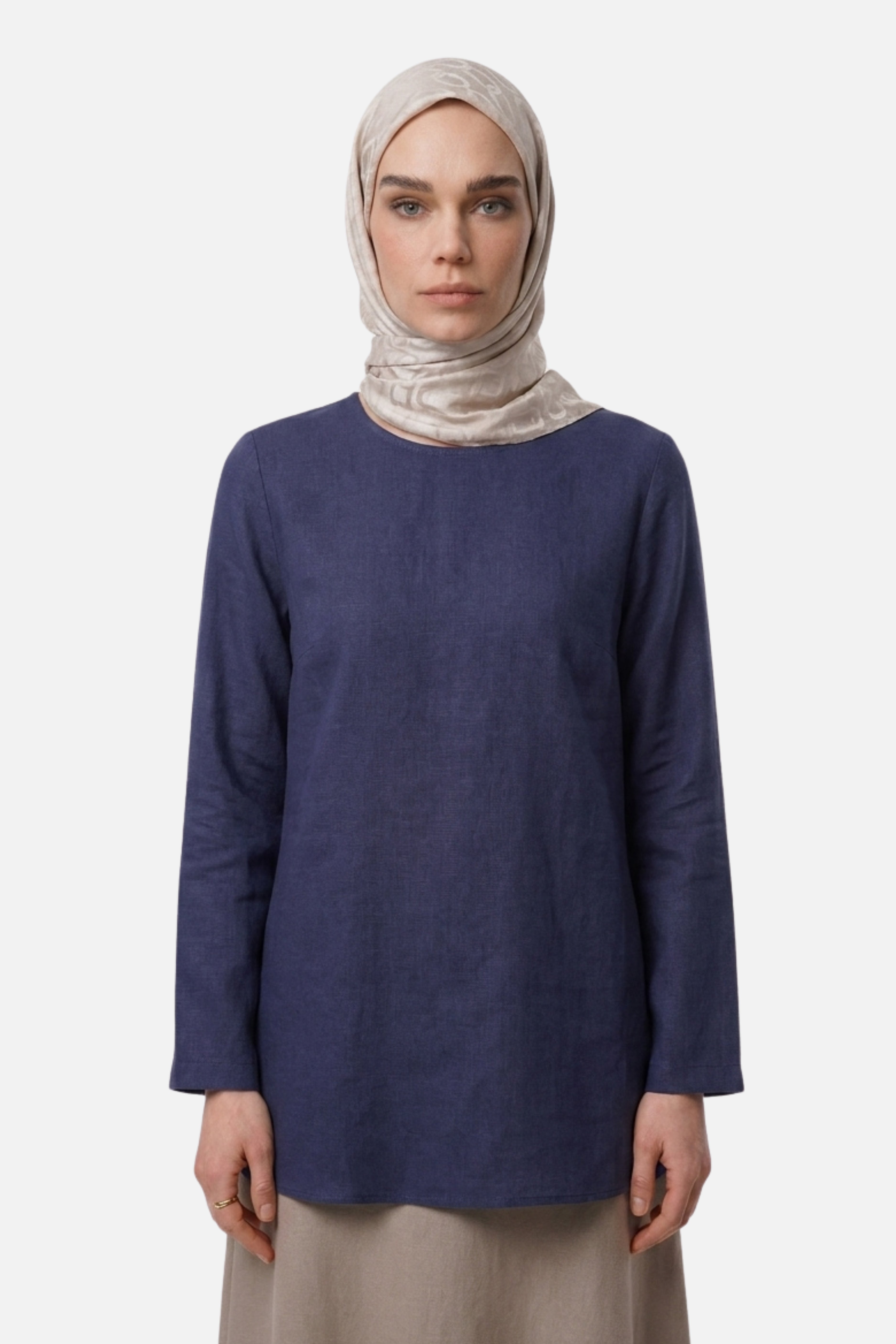 Chain Pattern Ayrobin Jacquard Scarf