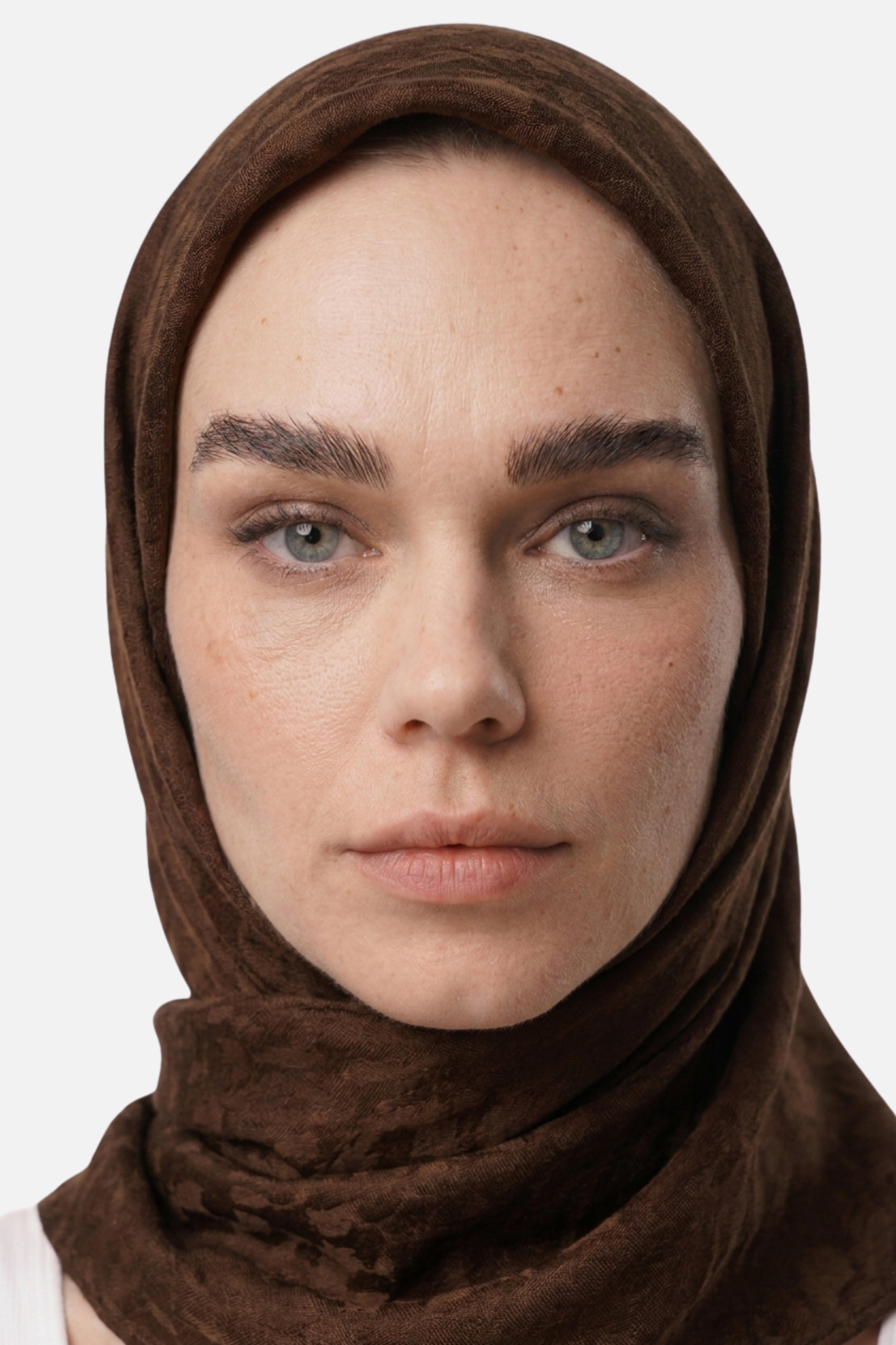 Pulse Pattern Airubin Jacquard Scarf