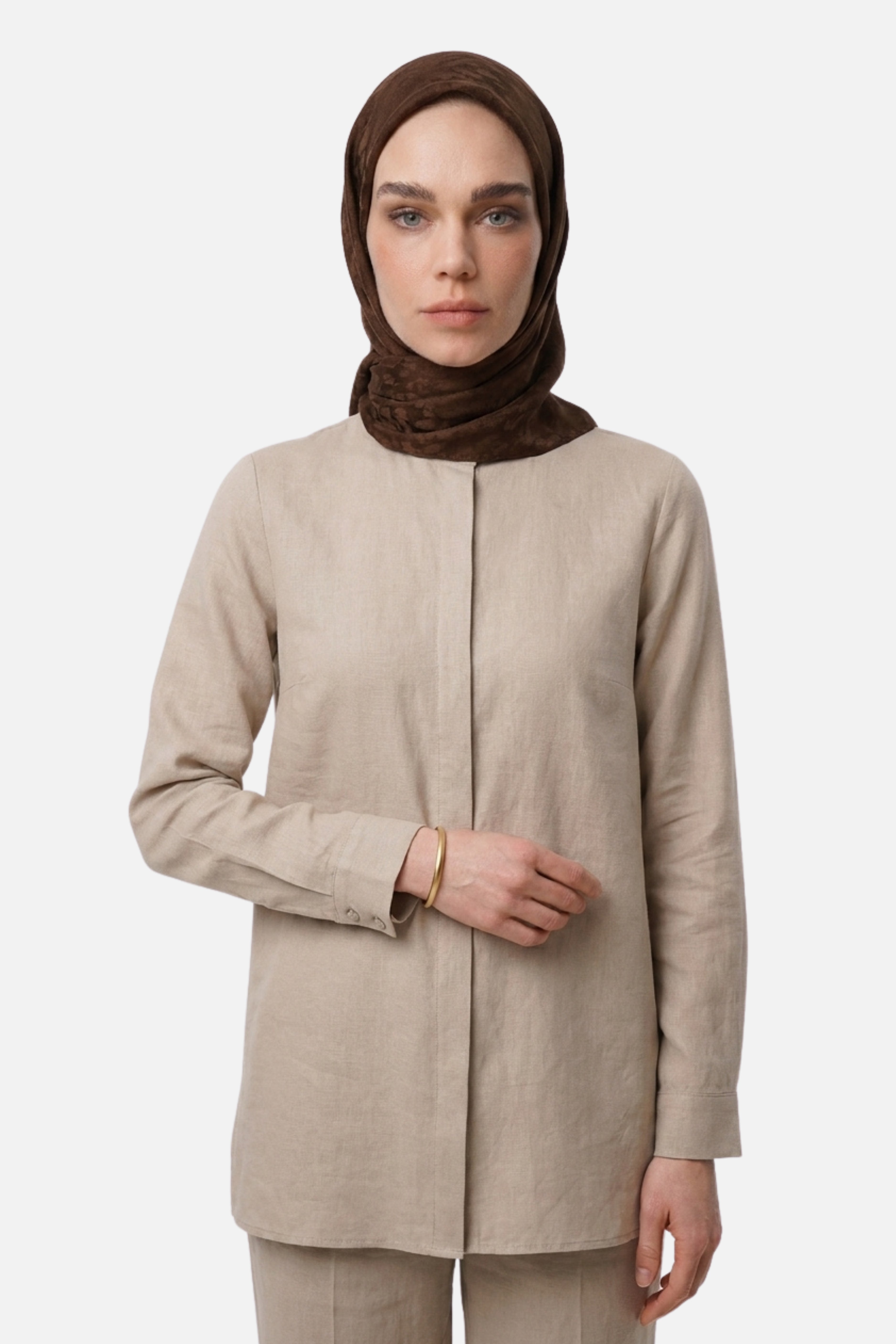 Pulse Pattern Airubin Jacquard Scarf