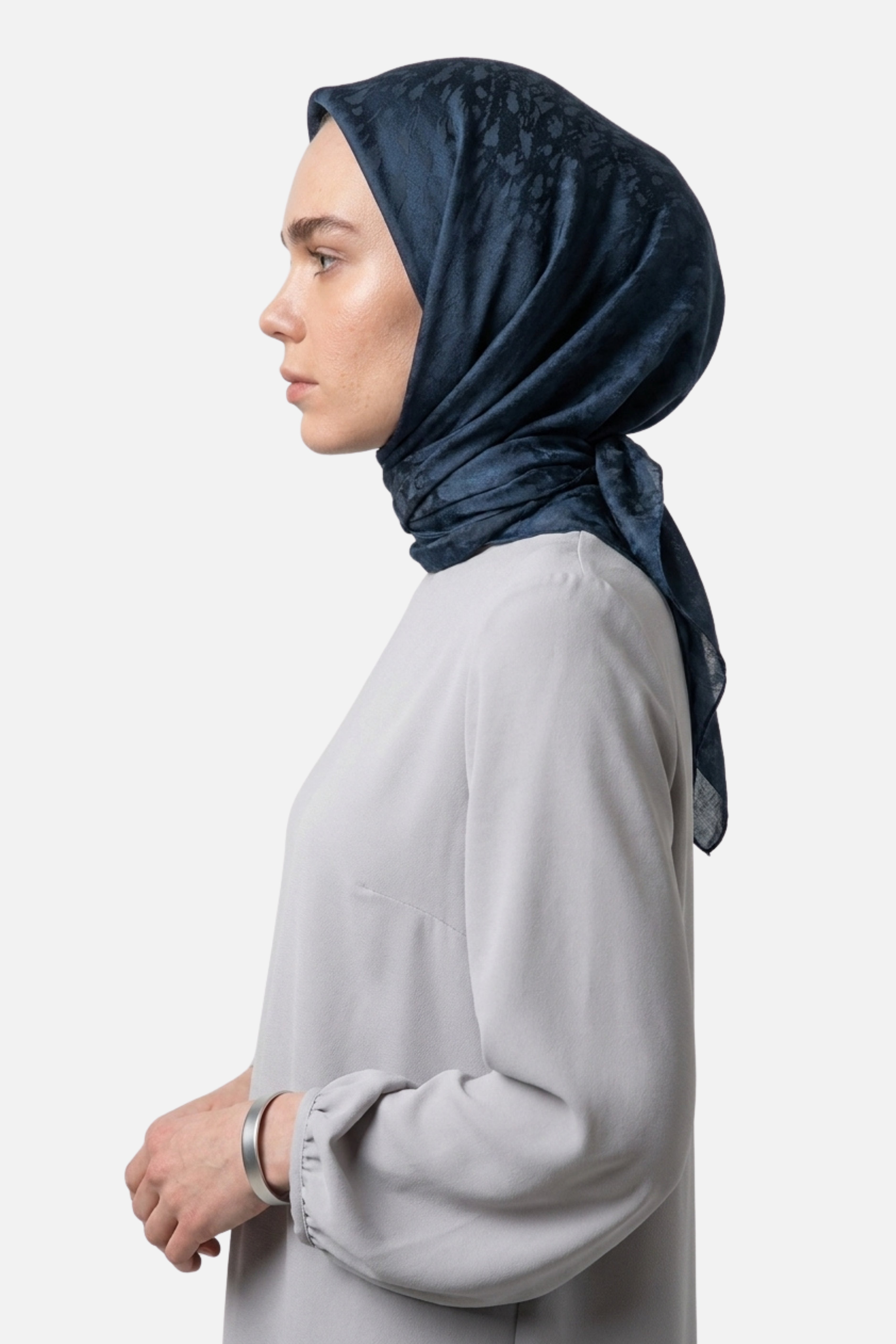 Pulse Pattern Airubin Jacquard Scarf