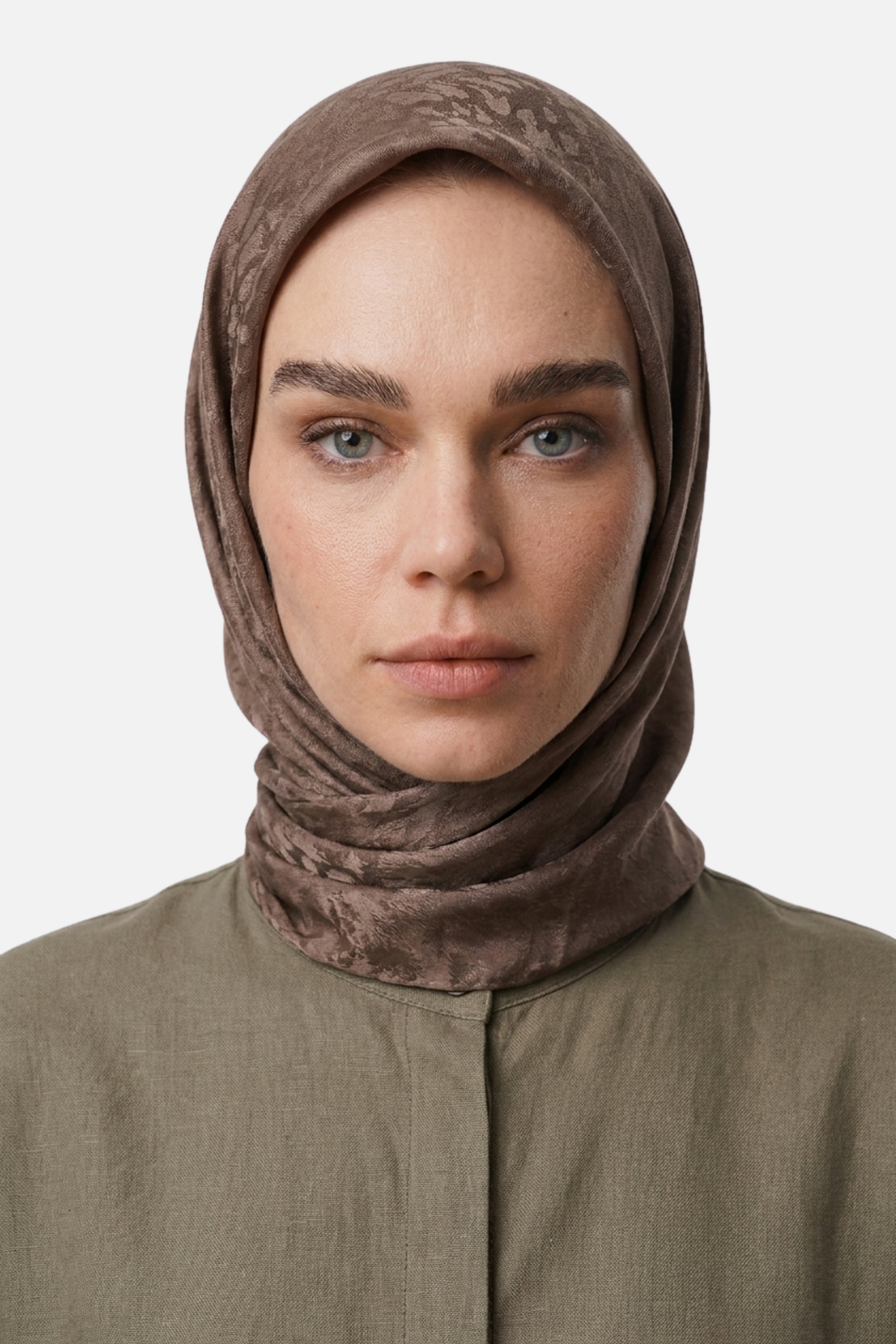 Pulse Pattern Airubin Jacquard Scarf
