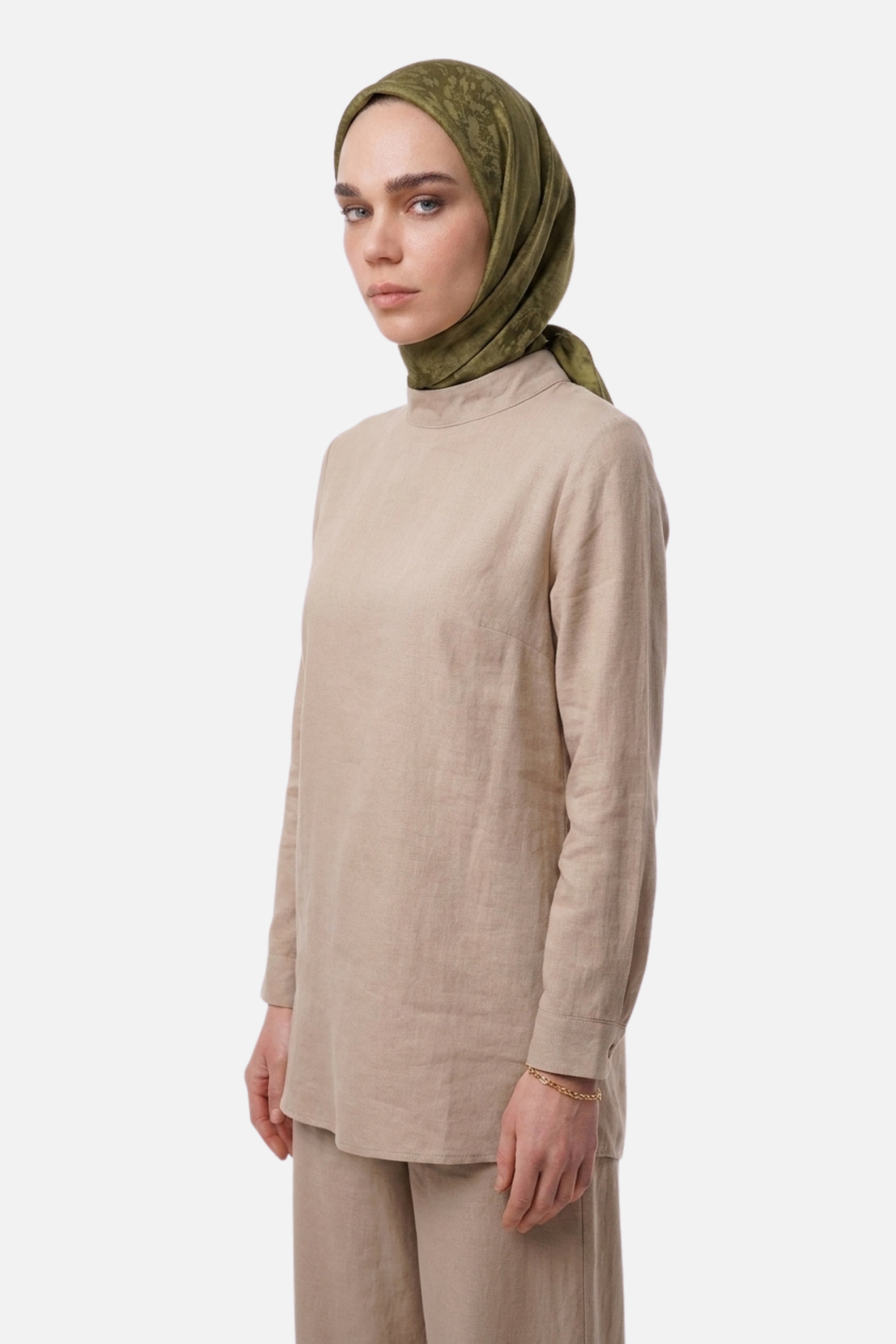 Pulse Pattern Airubin Jacquard Scarf