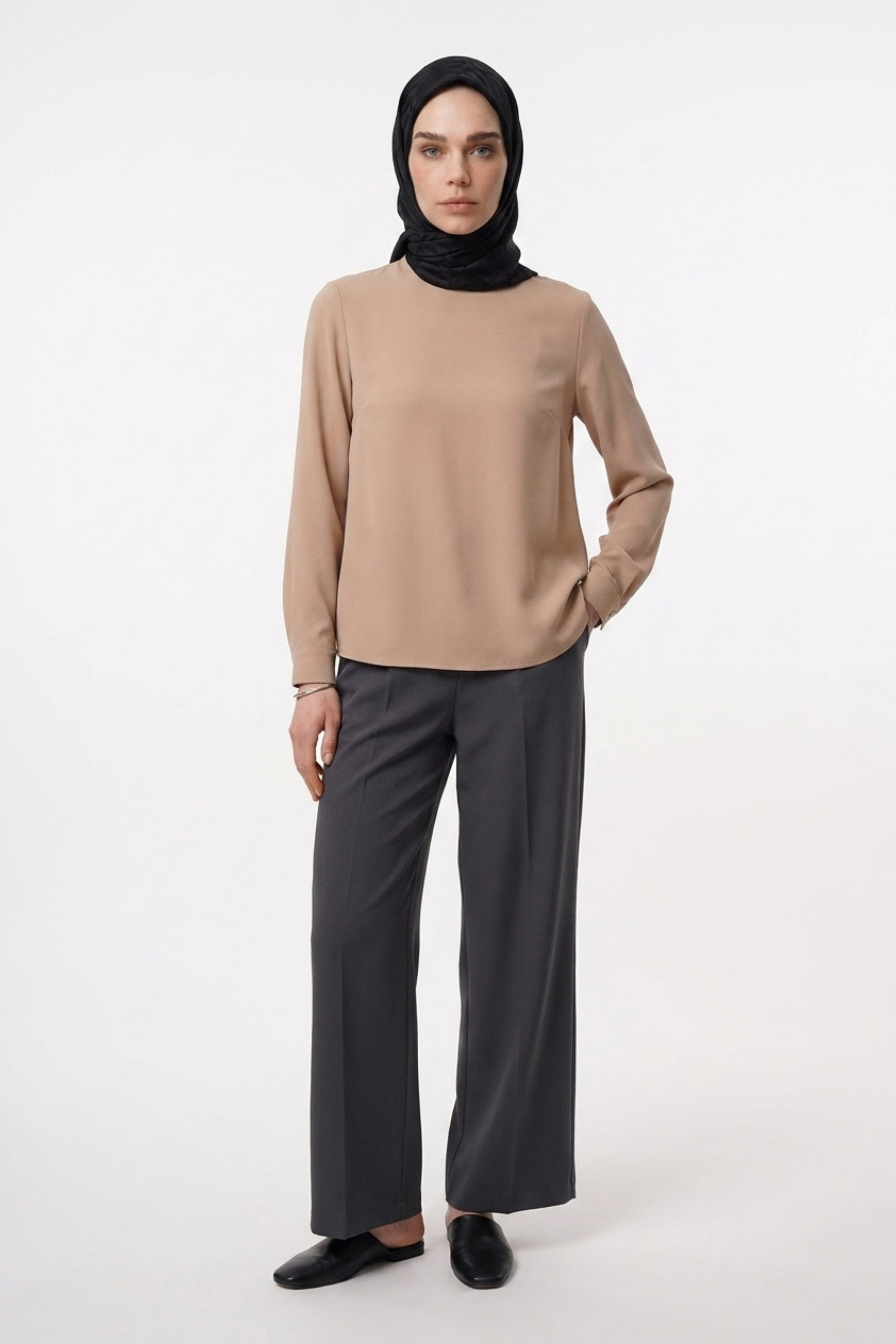 Dune Pattern Ayrobin Jacquard Scarf