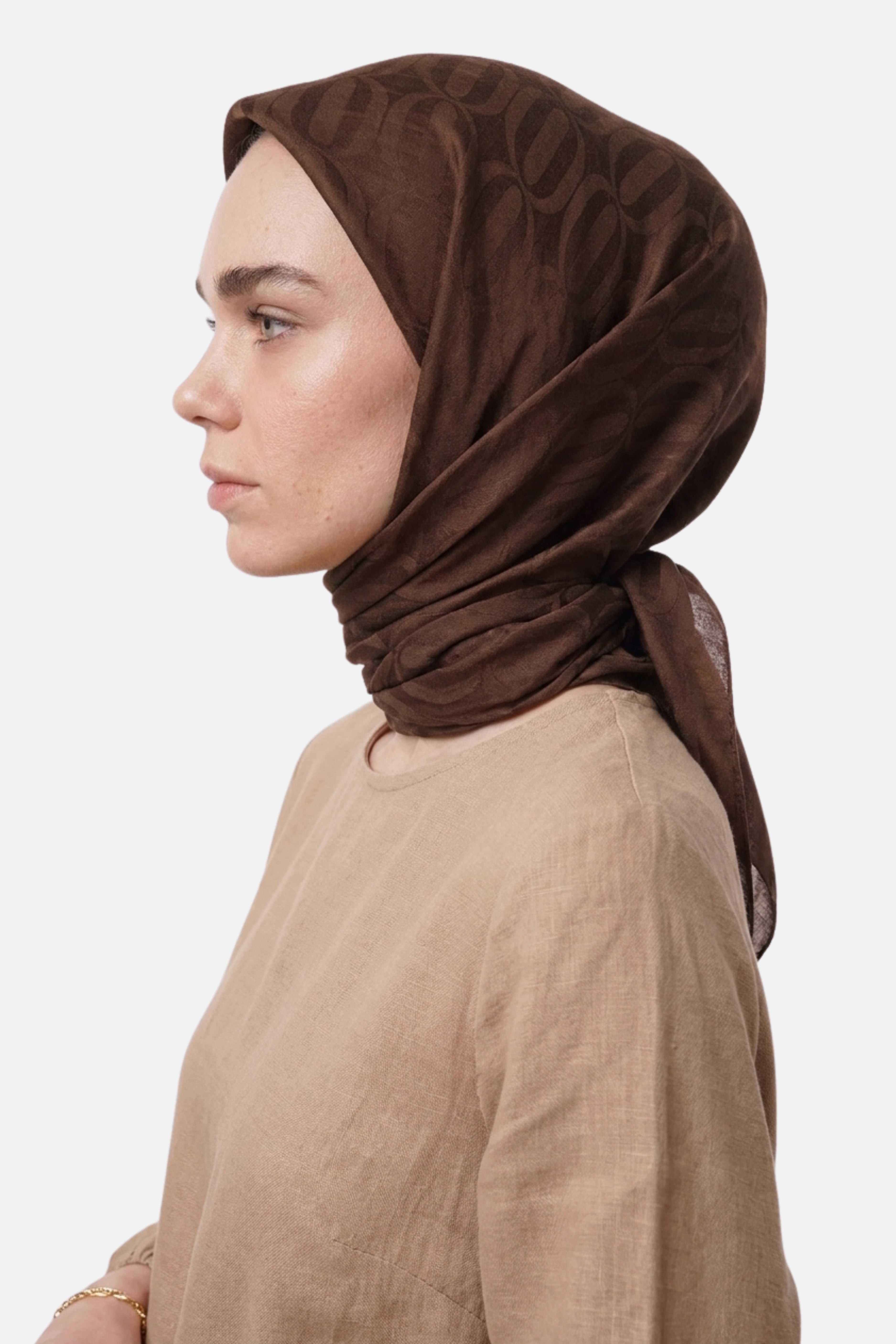 Dune Pattern Ayrobin Jacquard Scarf