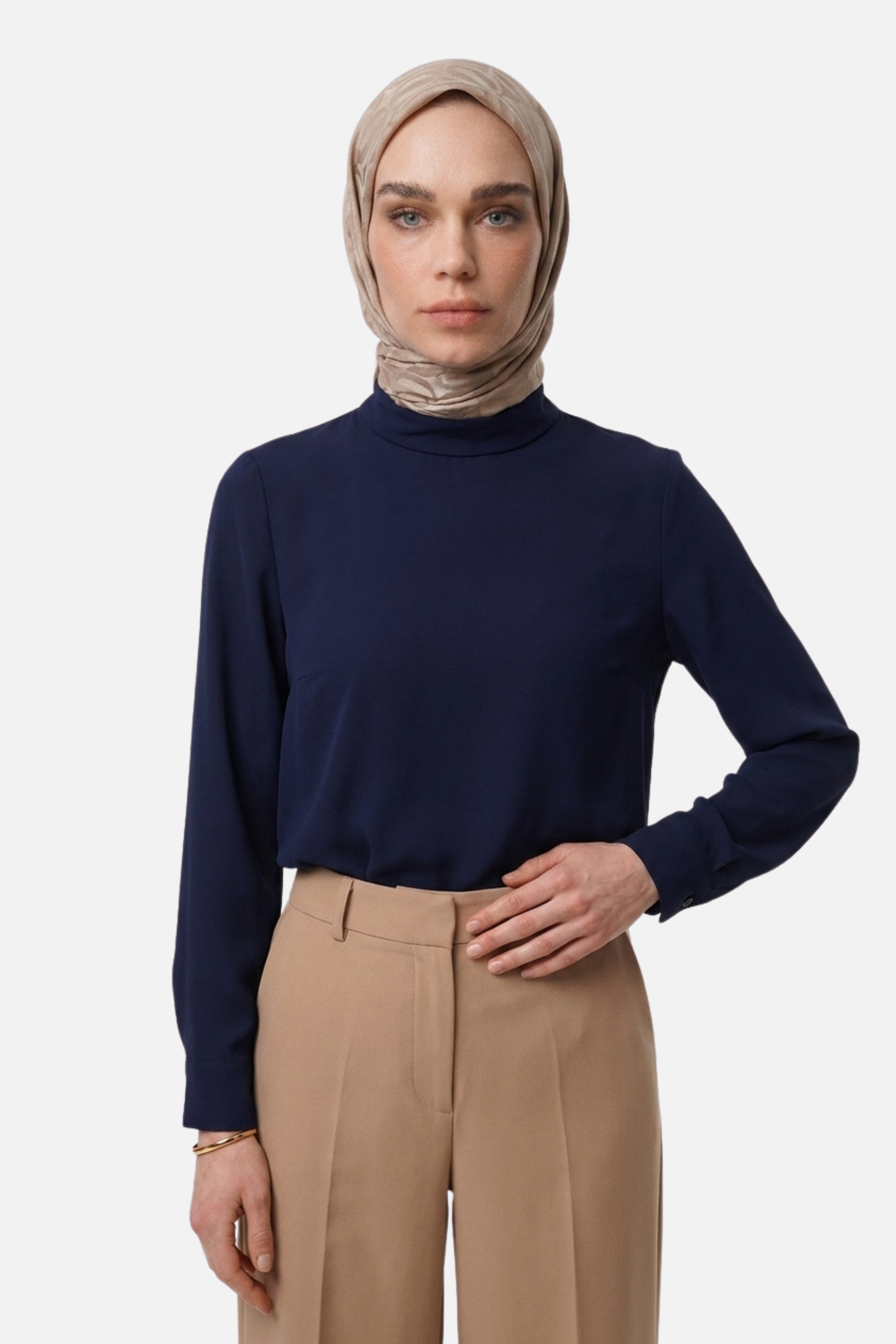Dune Pattern Ayrobin Jacquard Scarf