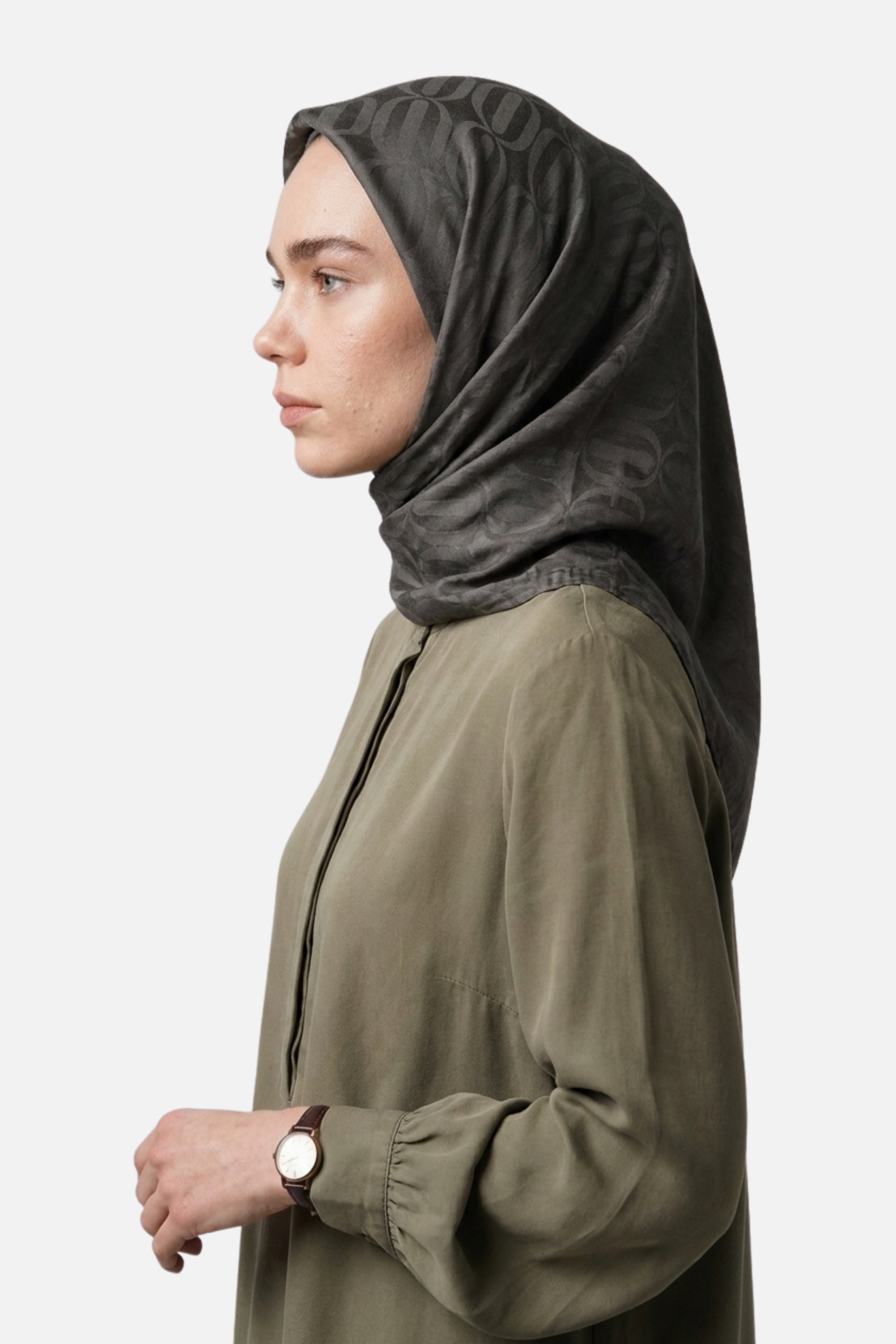 Dune Pattern Ayrobin Jacquard Scarf