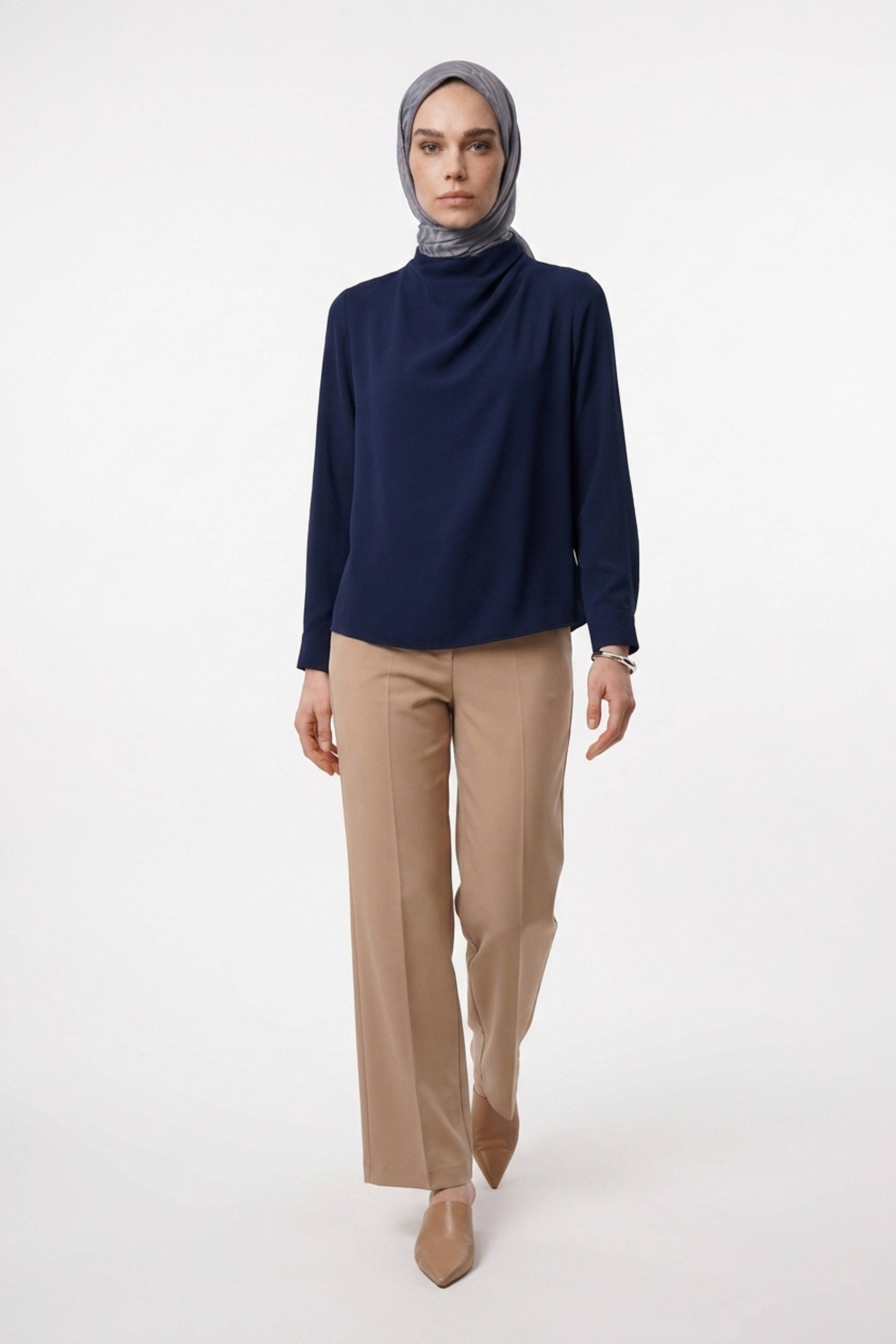 Dune Pattern Ayrobin Jacquard Scarf