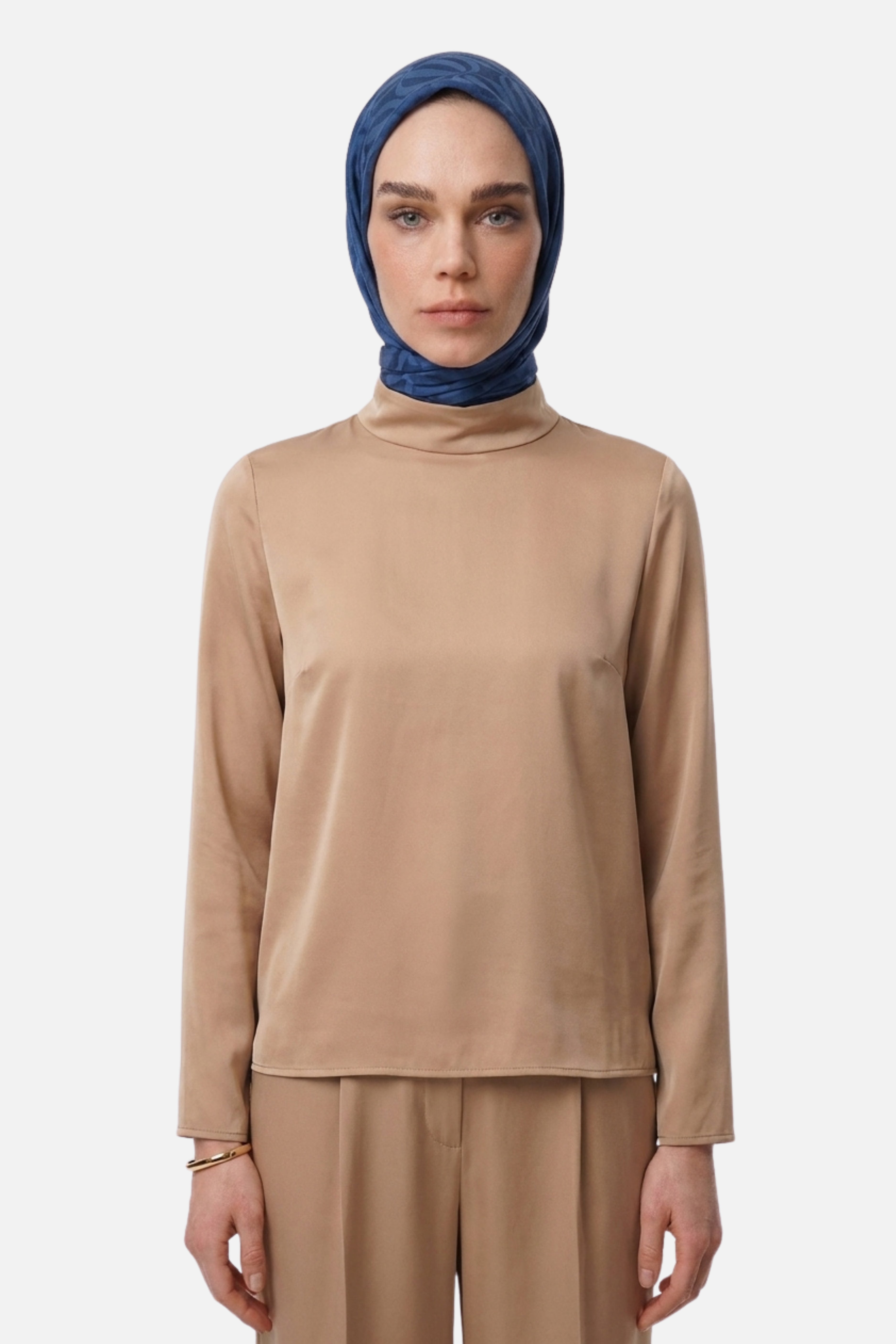 Dune Pattern Ayrobin Jacquard Scarf