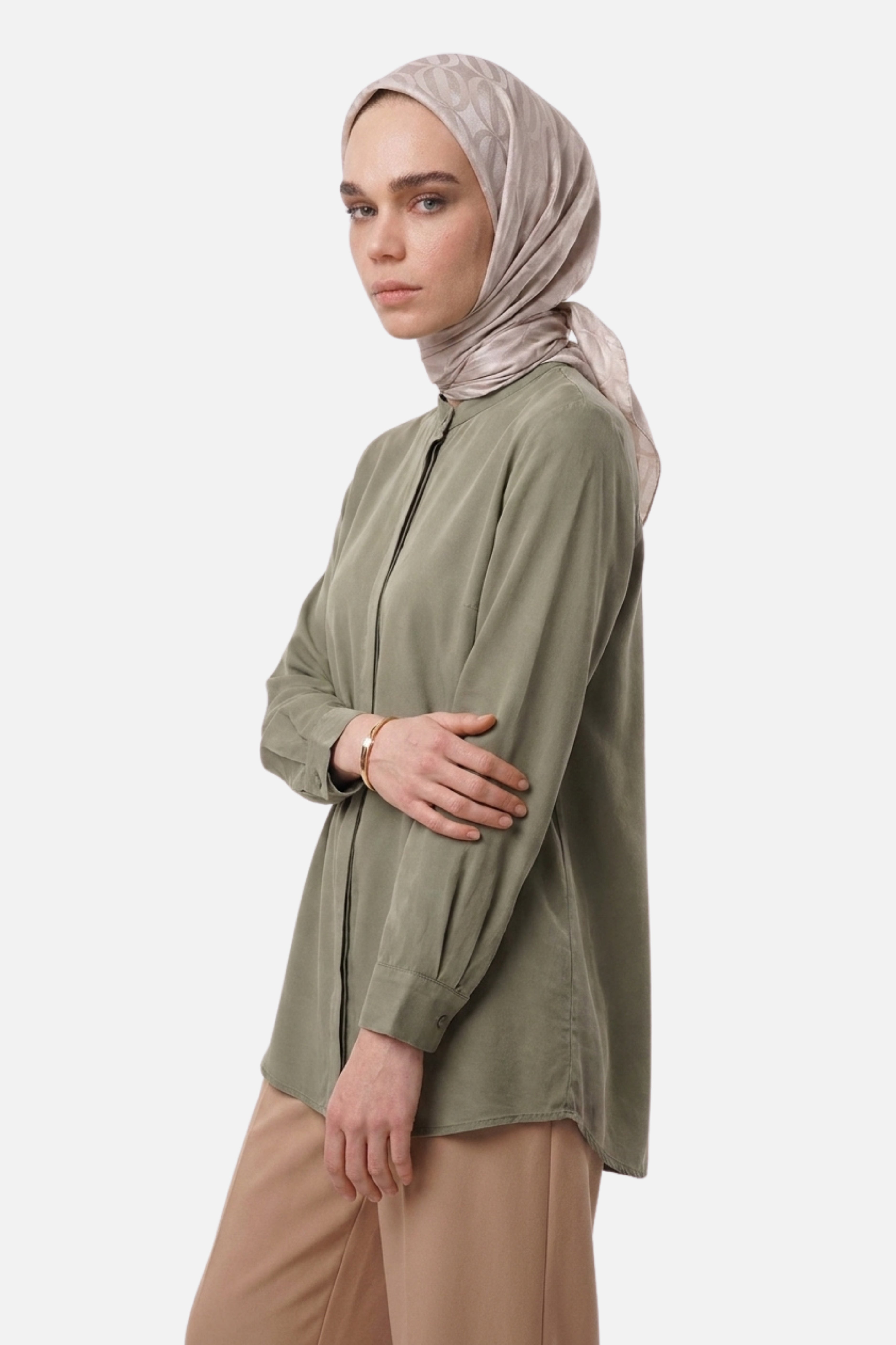 Dune Pattern Ayrobin Jacquard Scarf
