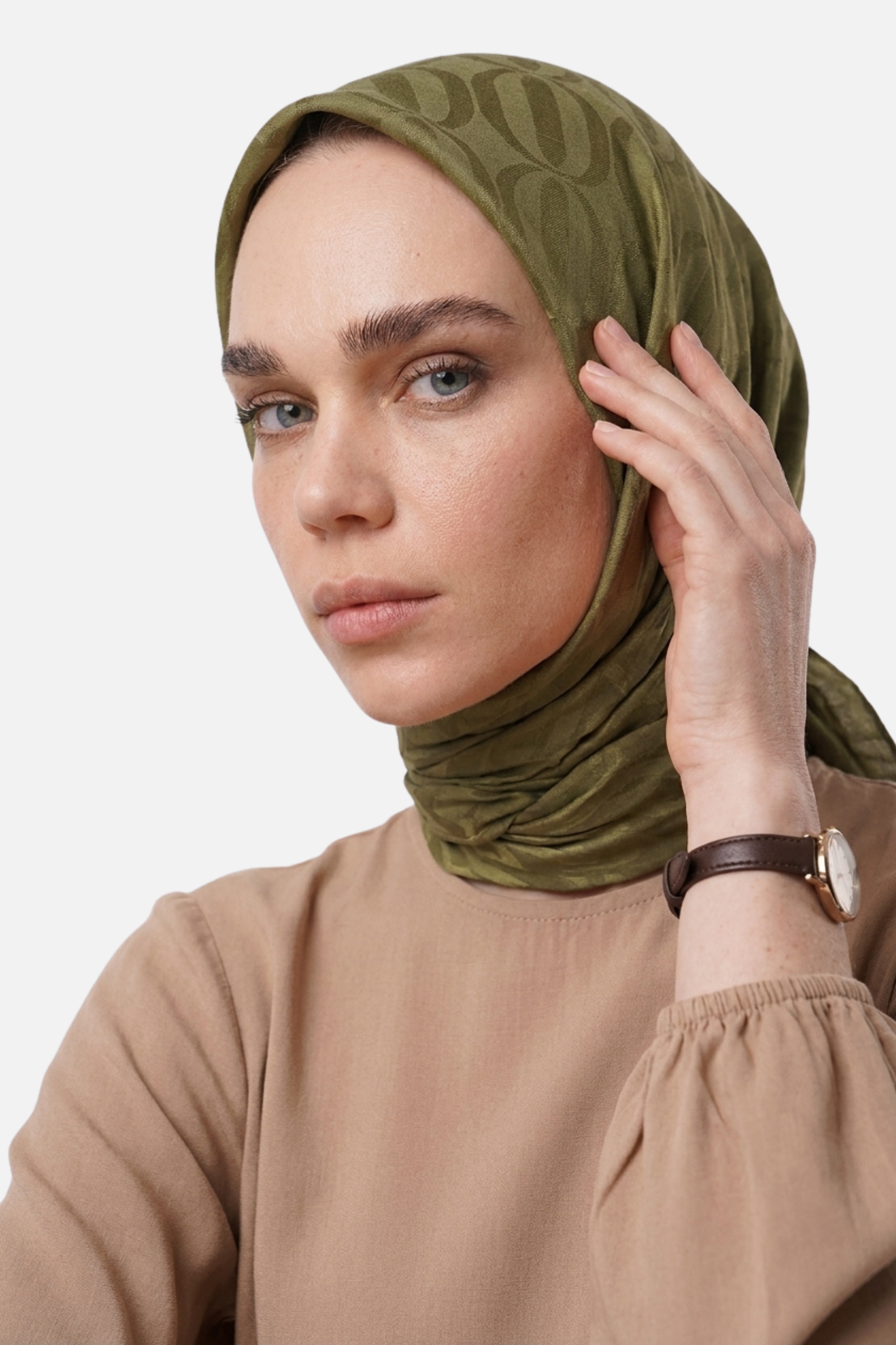 Dune Pattern Ayrobin Jacquard Scarf