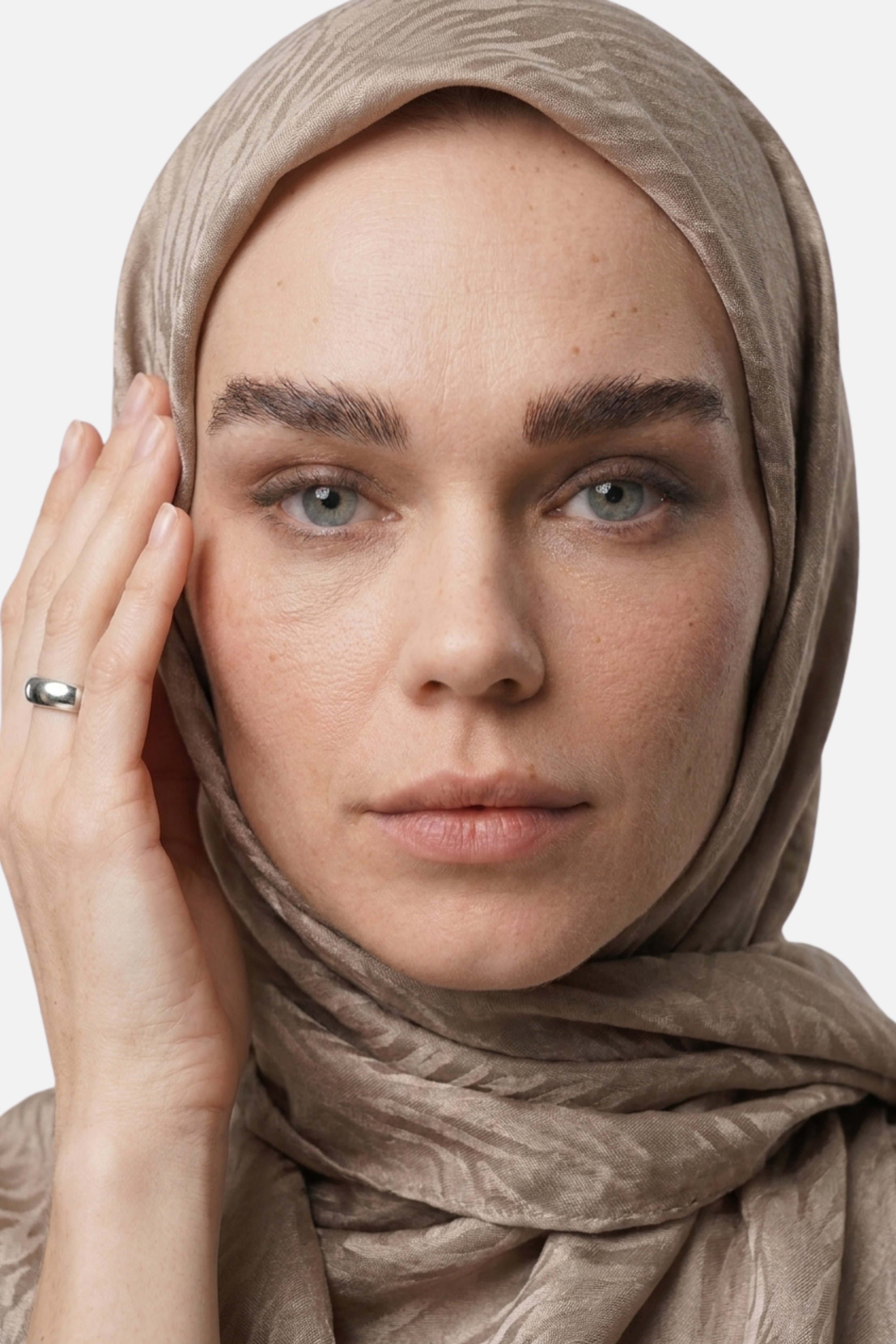 Grove Pattern Ayrobin Jacquard Scarf
