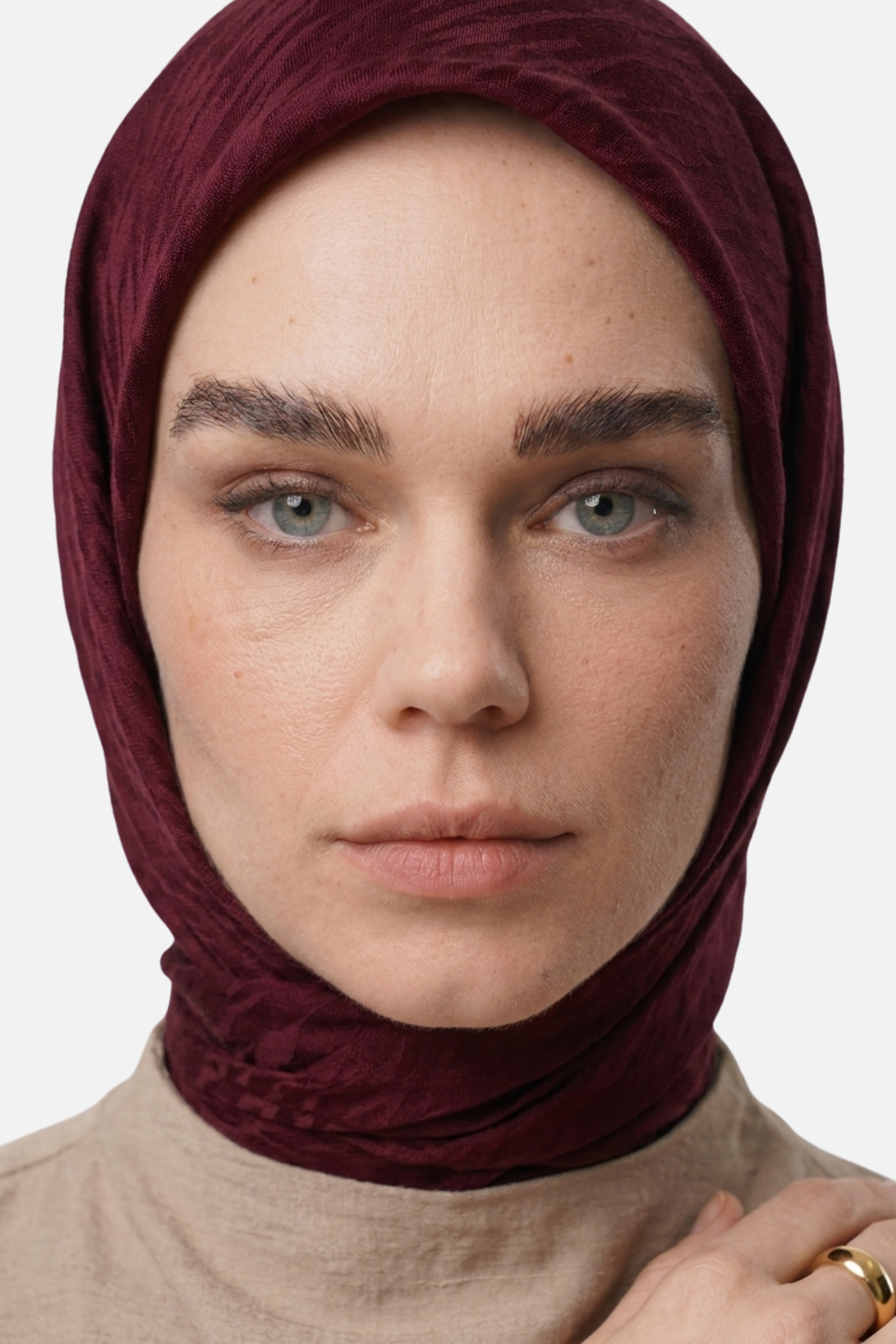 Grove Pattern Ayrobin Jacquard Scarf