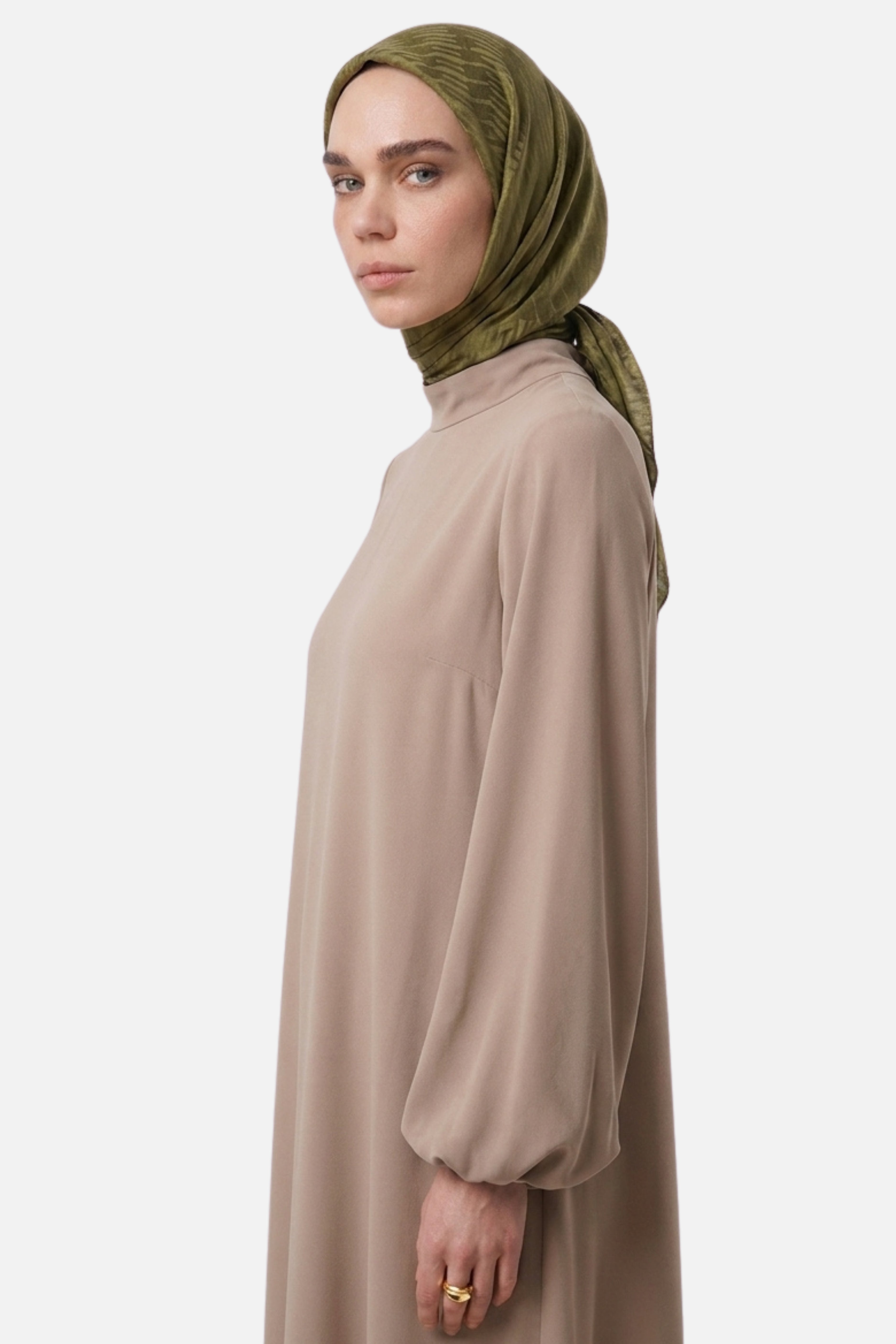 Grove Pattern Ayrobin Jacquard Scarf