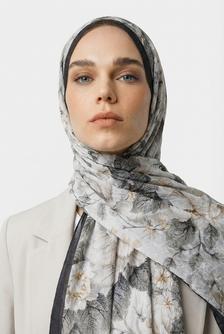 Luvia Neo Crash Shawl - Stone Color