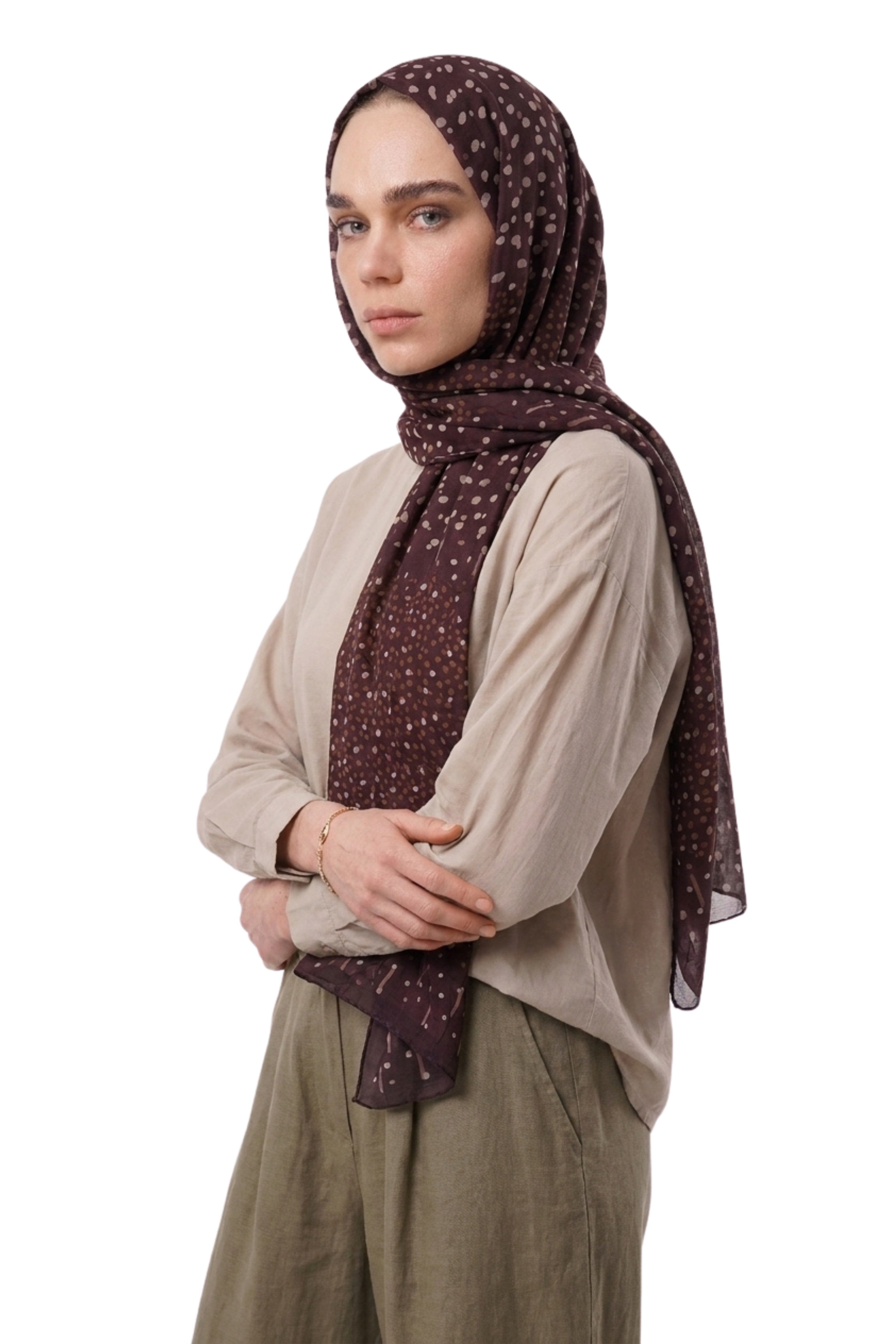 Leris Pattern Neo Crash Shawl