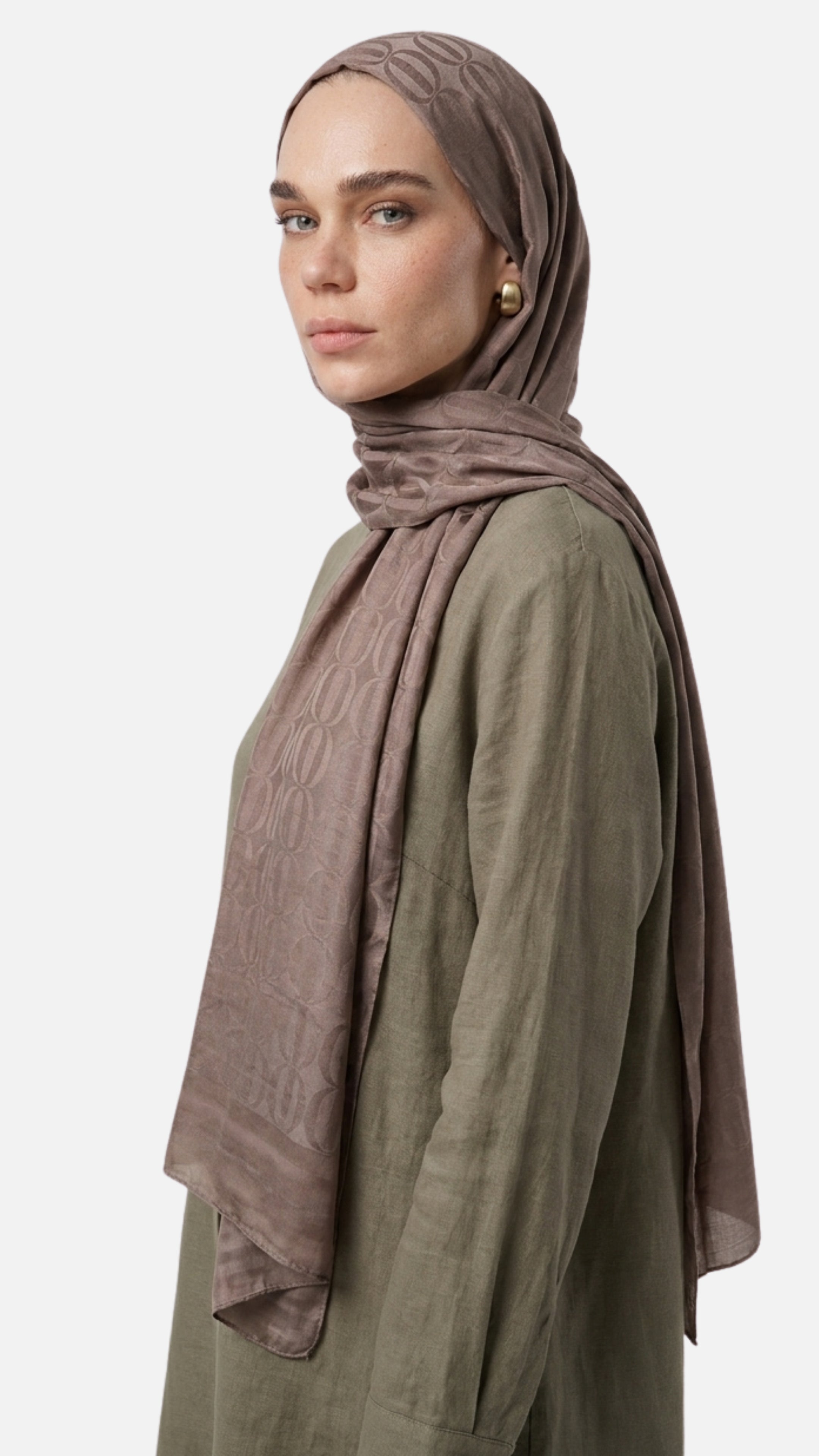 Dune Pattern Ayrobin Jacquard Shawl