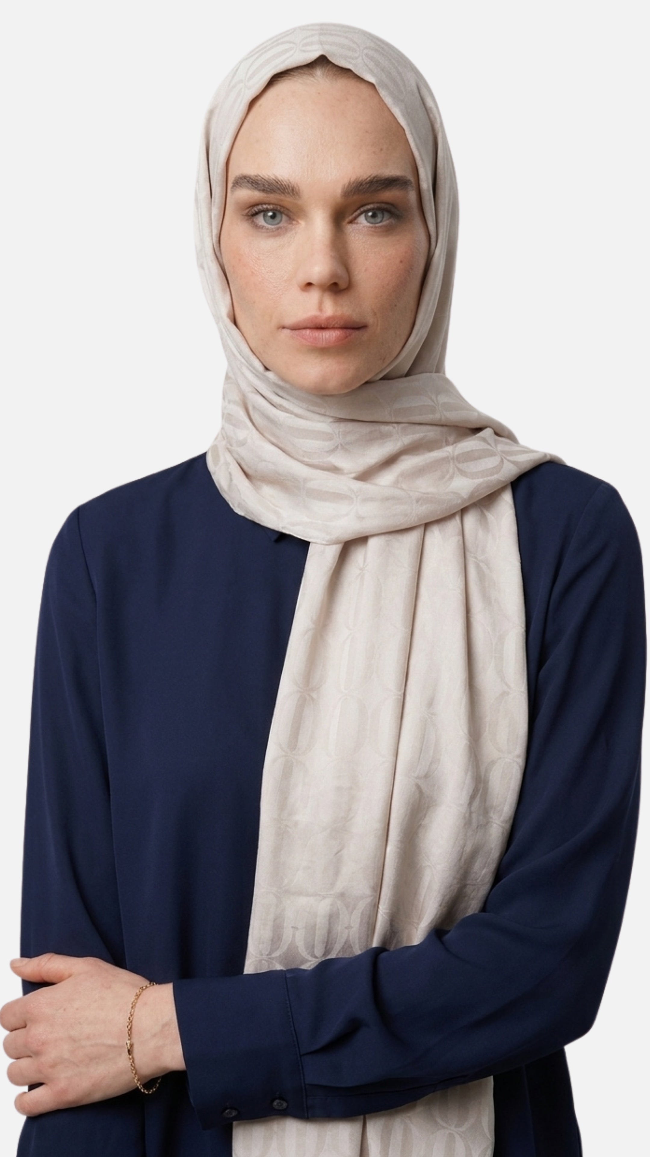 Dune Pattern Ayrobin Jacquard Shawl