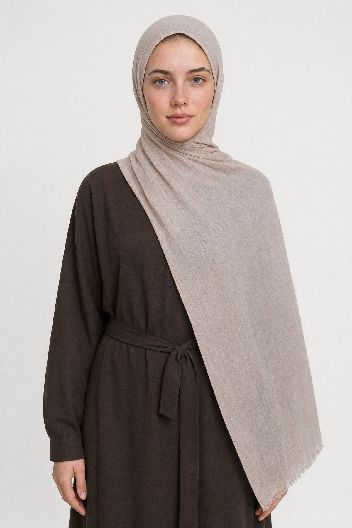 Modal Viscose Shawl - Açık Vizon