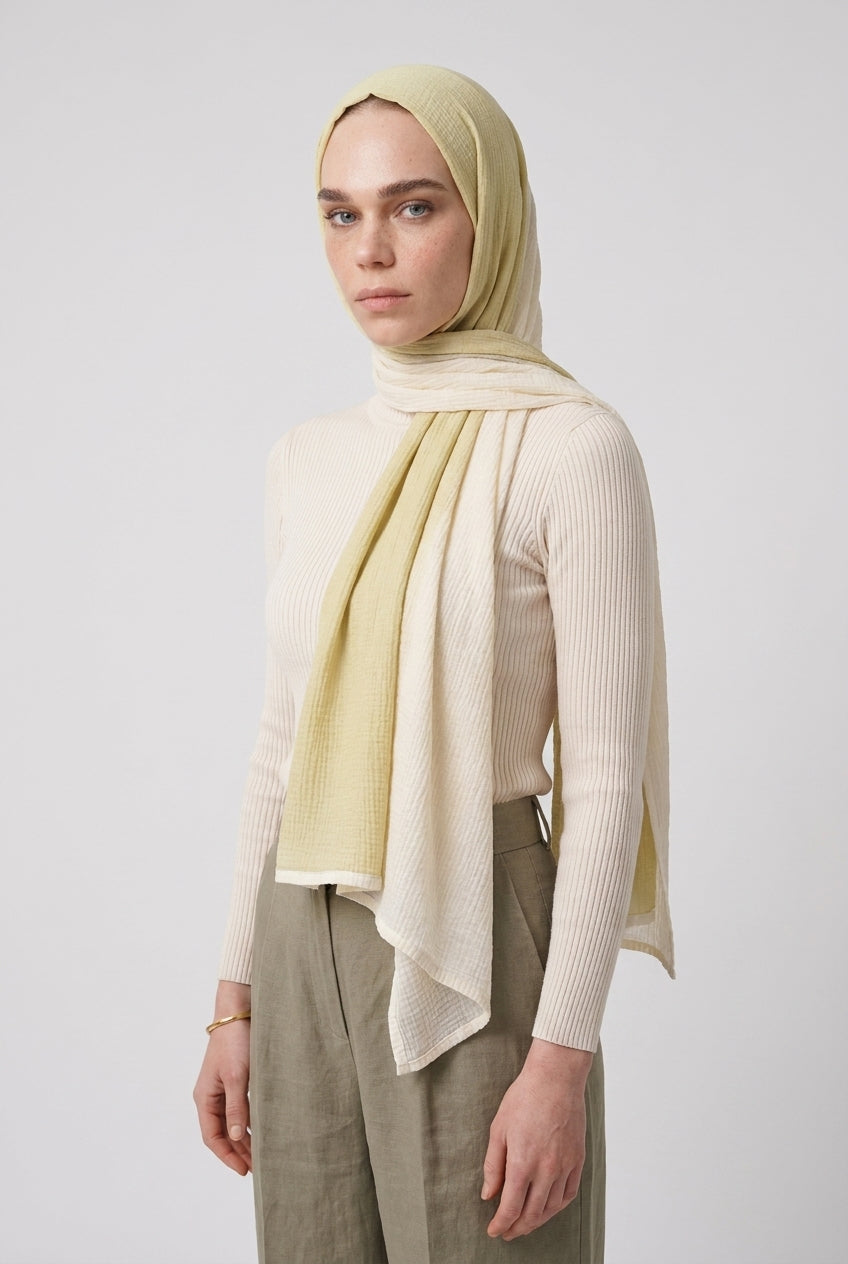 Gradient Muslin Shawl